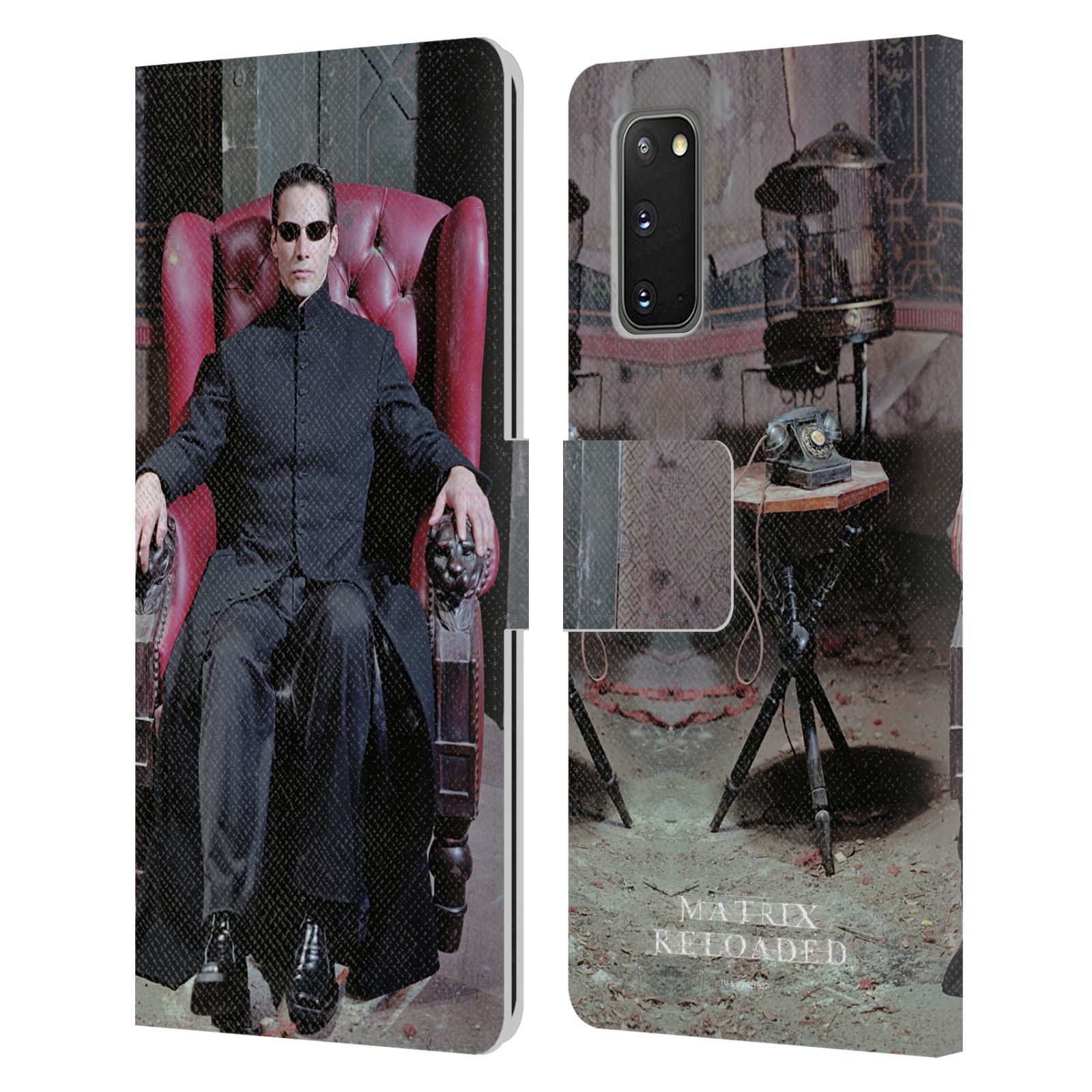 OFFICIAL THE MATRIX RELOADED KEY ART LEATHER BOOK CASE FOR SAMSUNG PHONES 2 - Picture 10 of 10