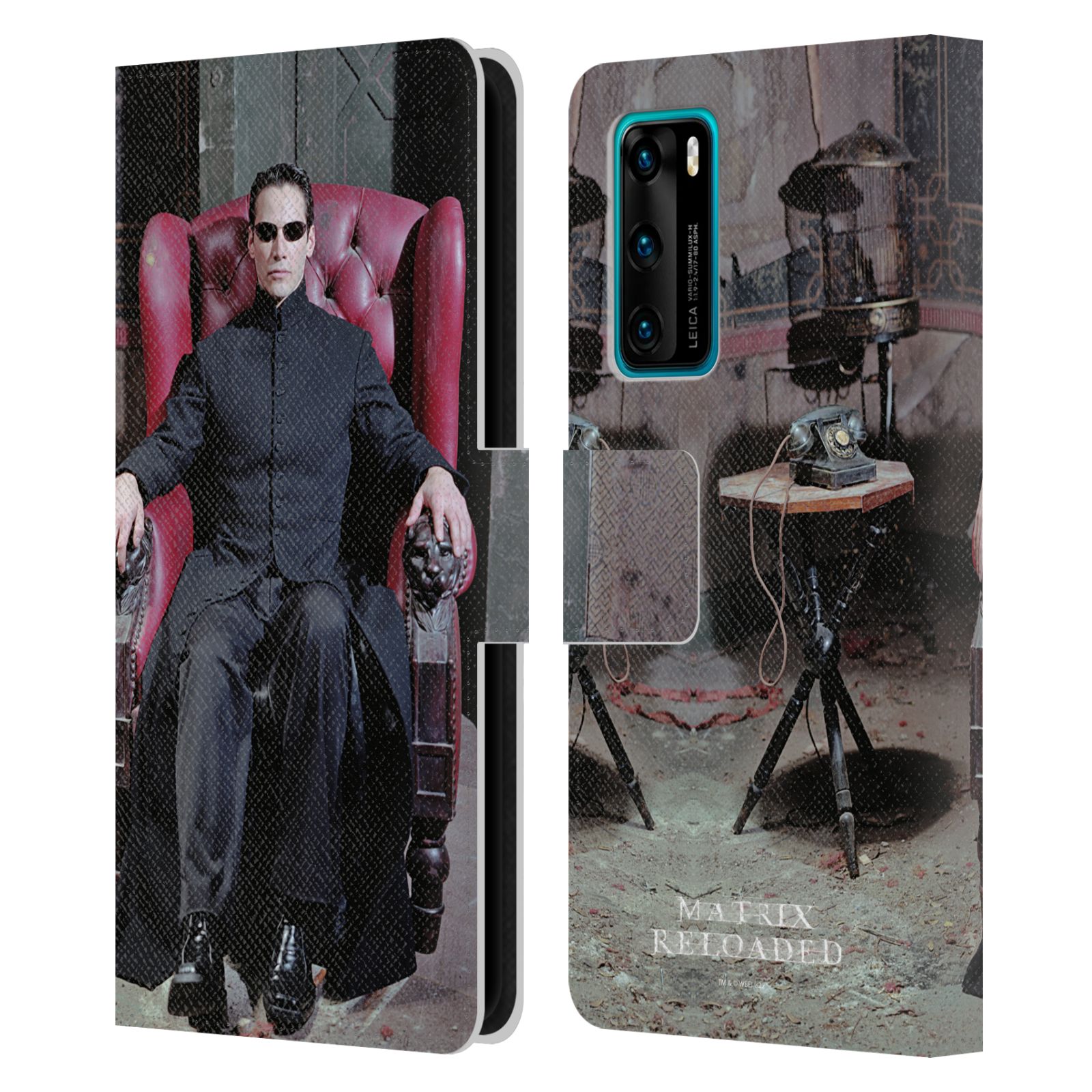OFFICIAL THE MATRIX RELOADED KEY ART LEATHER BOOK CASE FOR HUAWEI PHONES 4 - Picture 7 of 7