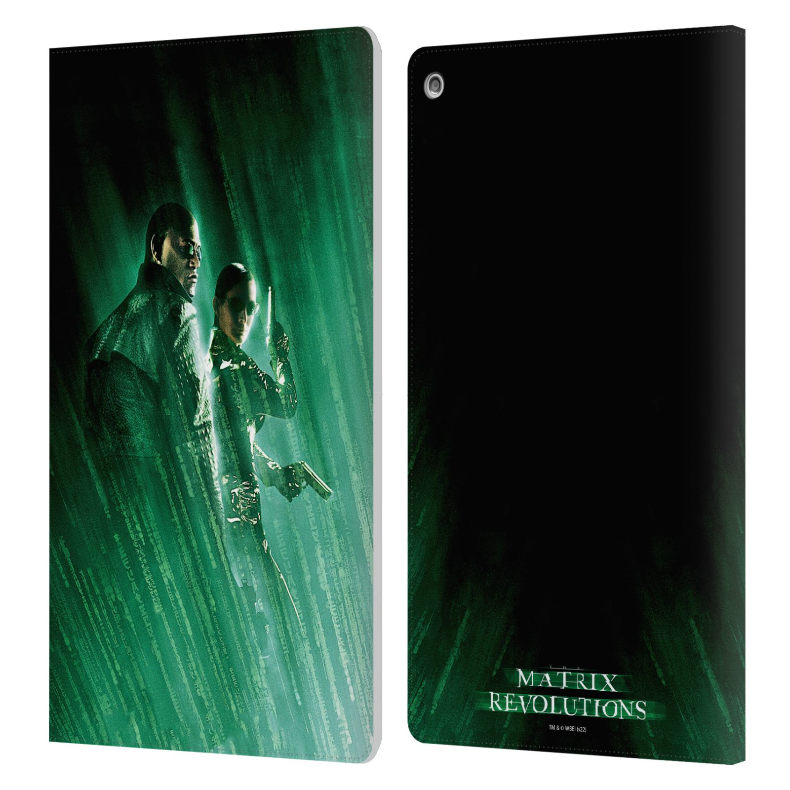 OFFICIAL THE MATRIX REVOLUTIONS KEY ART LEATHER BOOK WALLET CASE FOR AMAZON FIRE - Picture 8 of 12
