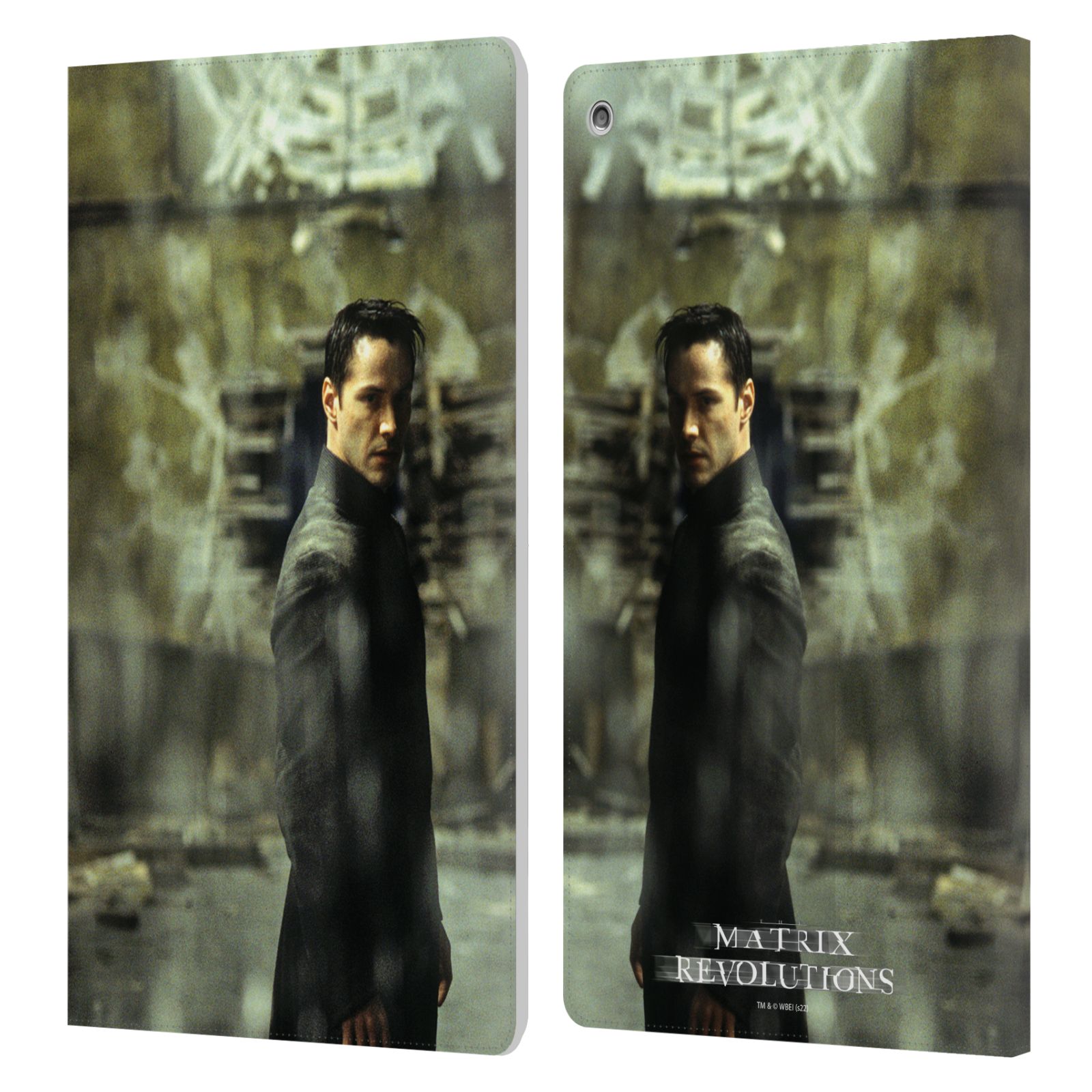 OFFICIAL THE MATRIX REVOLUTIONS KEY ART LEATHER BOOK WALLET CASE FOR AMAZON FIRE - Picture 10 of 12