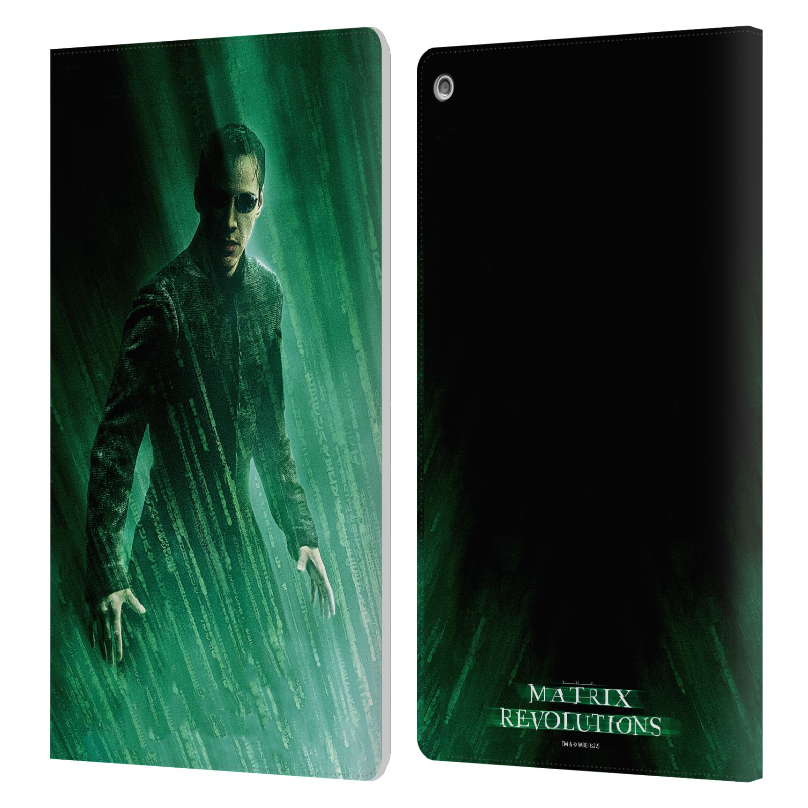 OFFICIAL THE MATRIX REVOLUTIONS KEY ART LEATHER BOOK WALLET CASE FOR AMAZON FIRE - Picture 11 of 12