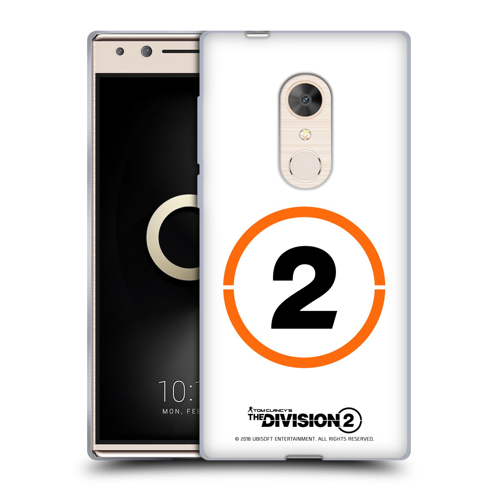 OFFICIAL TOM CLANCY'S THE DIVISION 2 LOGO ART SOFT GEL CASE FOR ALCATEL PHONES - Picture 12 of 14