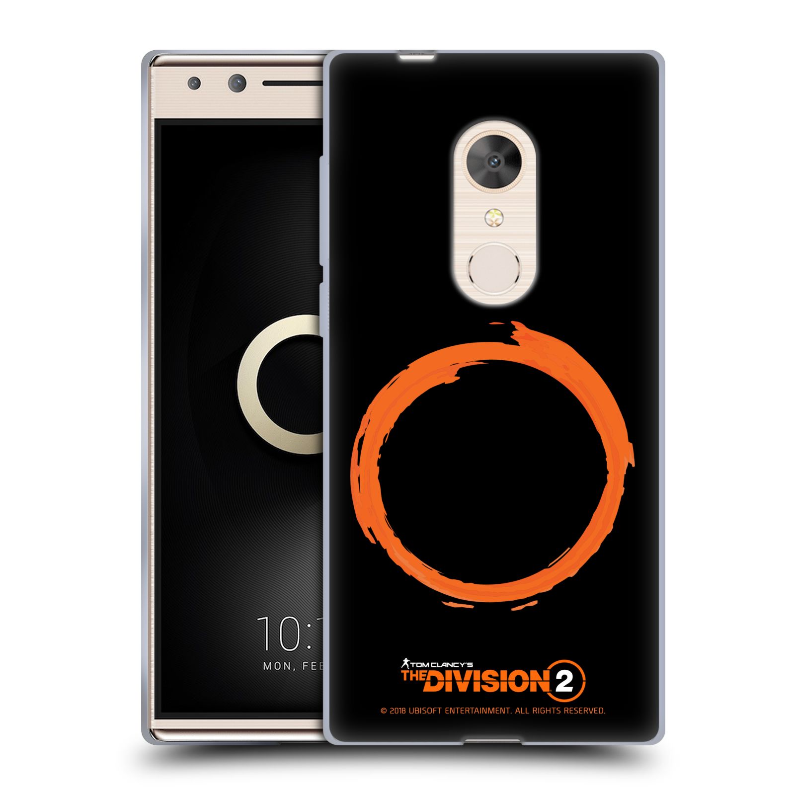 OFFICIAL TOM CLANCY'S THE DIVISION 2 LOGO ART SOFT GEL CASE FOR ALCATEL PHONES - Picture 11 of 14