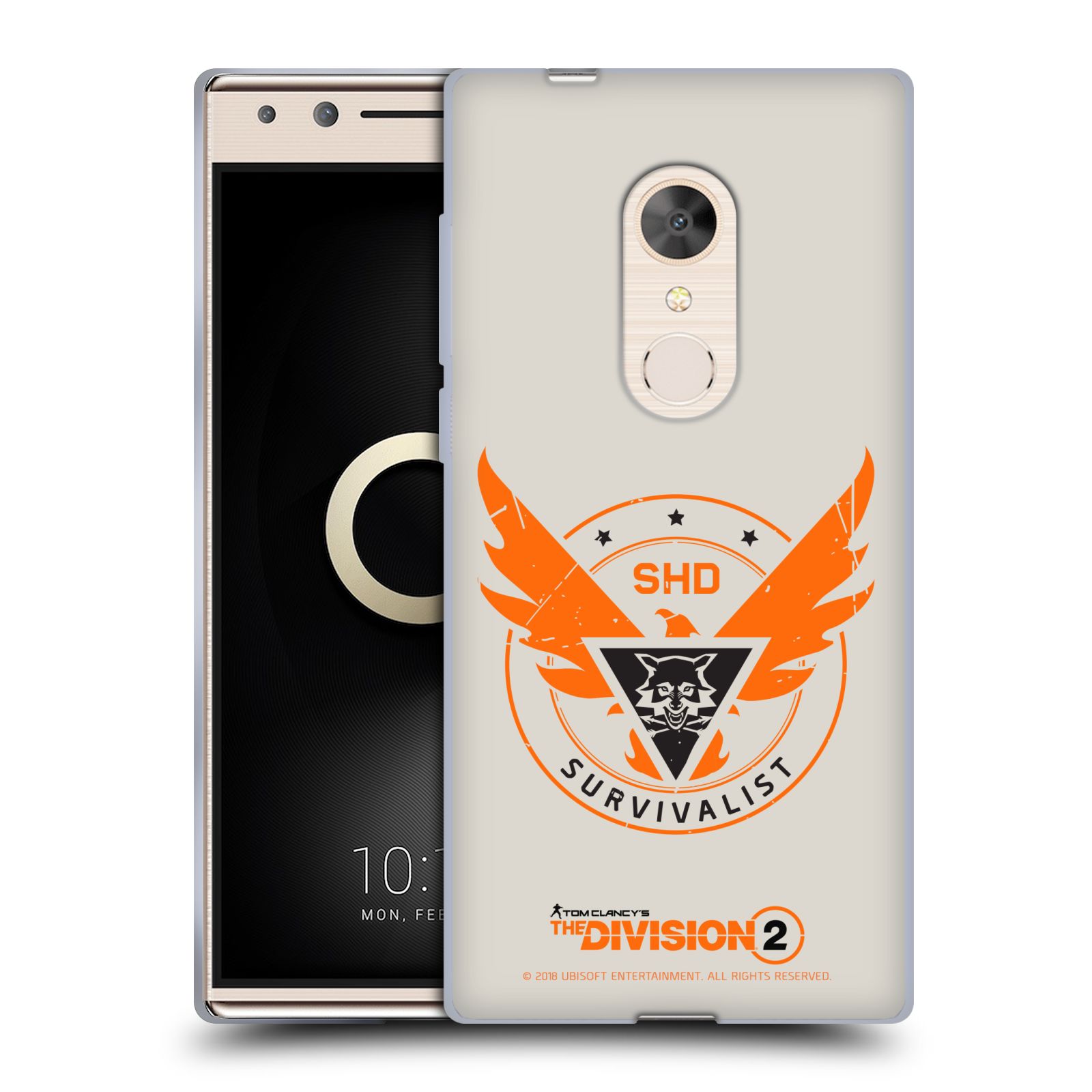 OFFICIAL TOM CLANCY'S THE DIVISION 2 LOGO ART SOFT GEL CASE FOR ALCATEL PHONES - Picture 14 of 14