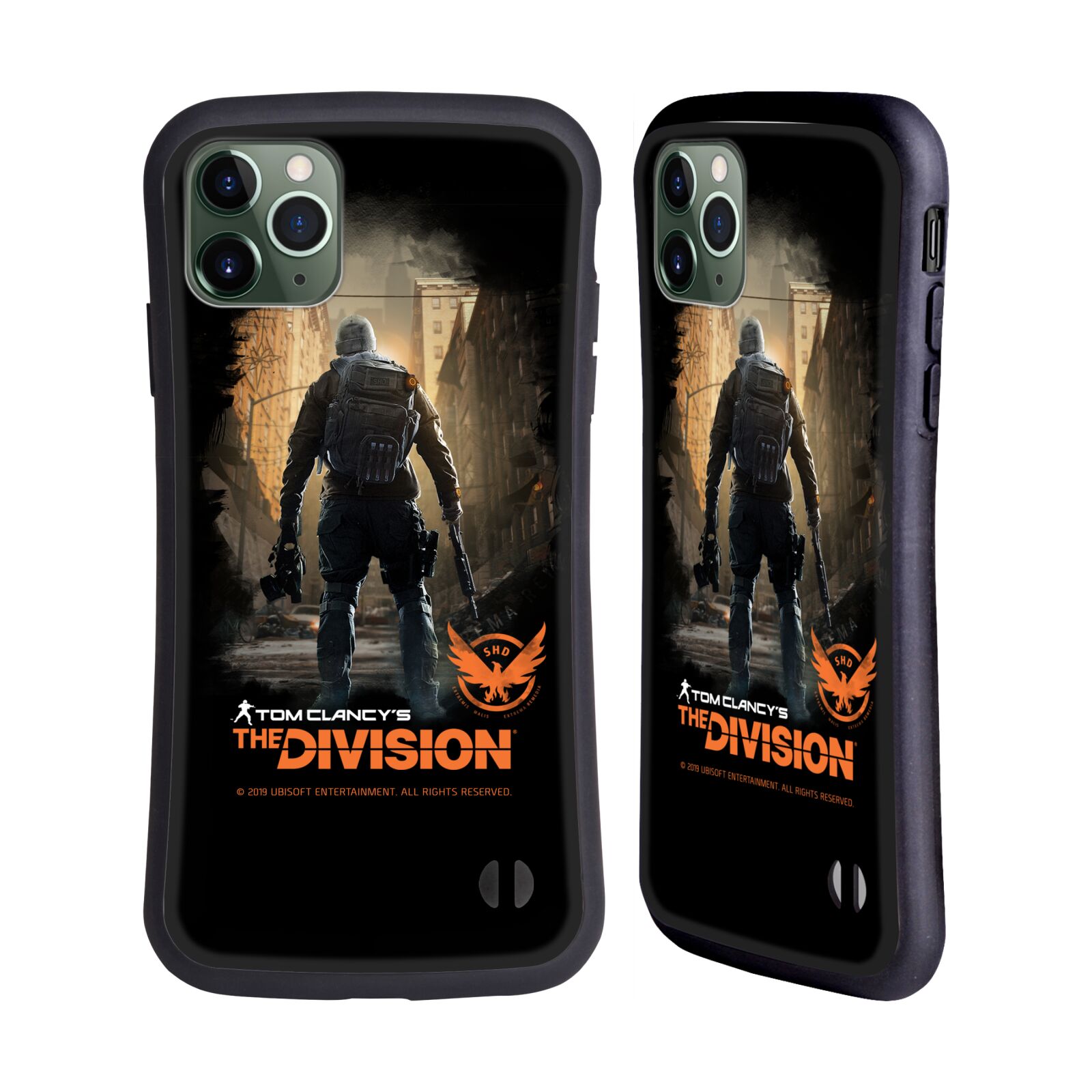 OFFICIAL TOM CLANCY'S THE DIVISION KEY ART HYBRID CASE FOR APPLE iPHONES PHONES