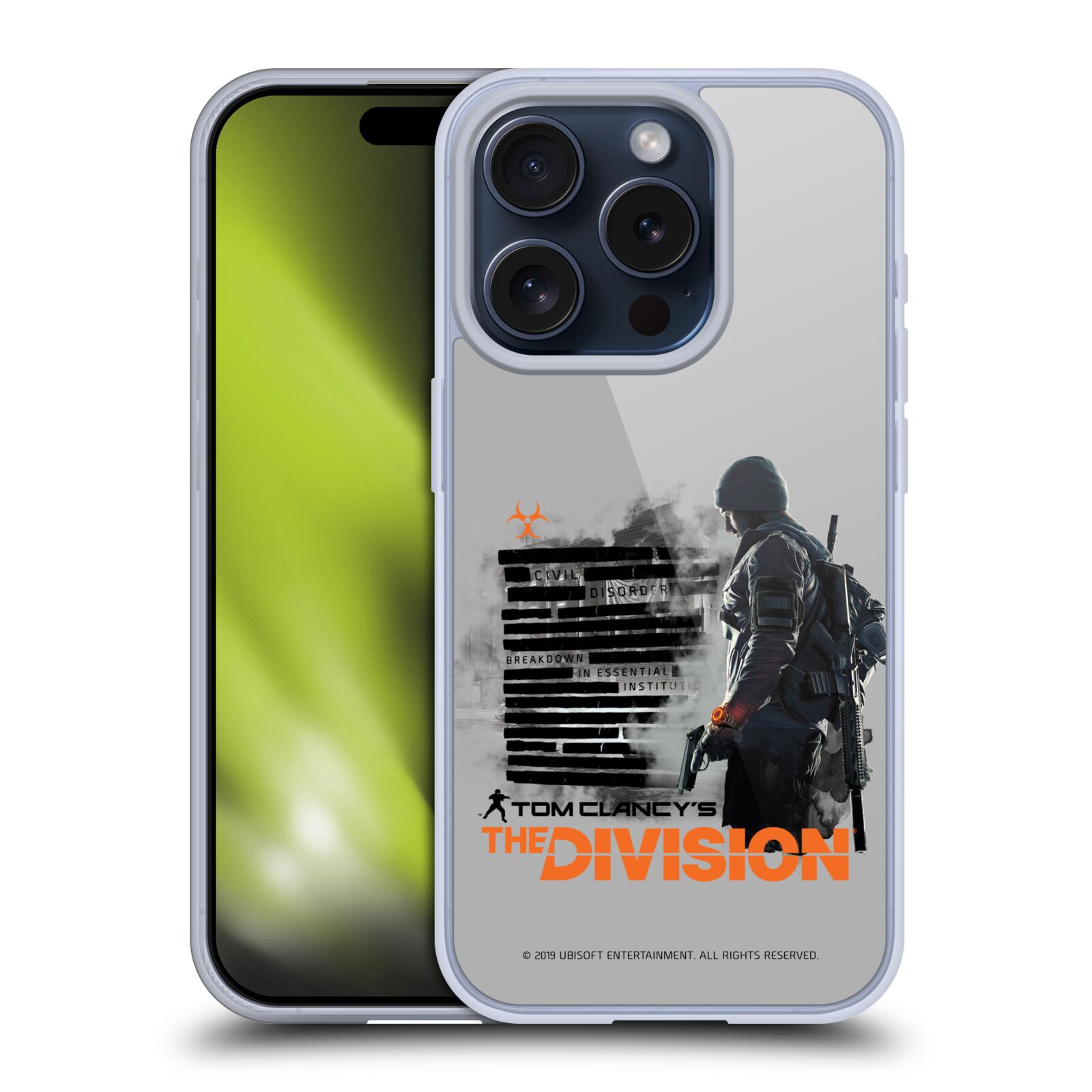 TOM CLANCY'S THE DIVISION ART CLÉ ÉTUI COQUE EN GEL POUR APPLE iPHONE TÉLÉPHONES - Photo 8 sur 12