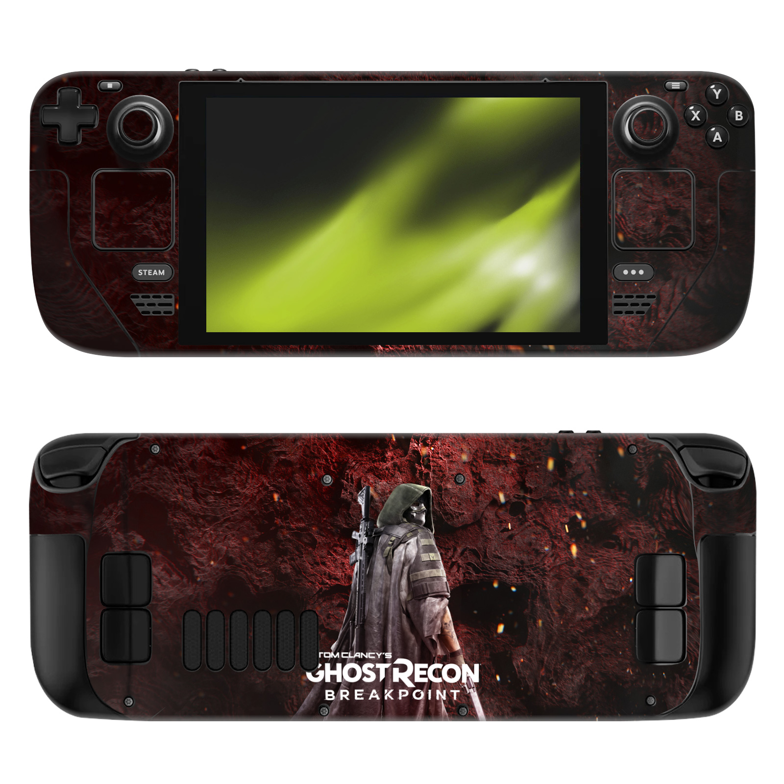 TOM CLANCY'S GHOST RECON BREAKPOINT CHARACTER ART VINYL SKIN FOR STEAM DECK
