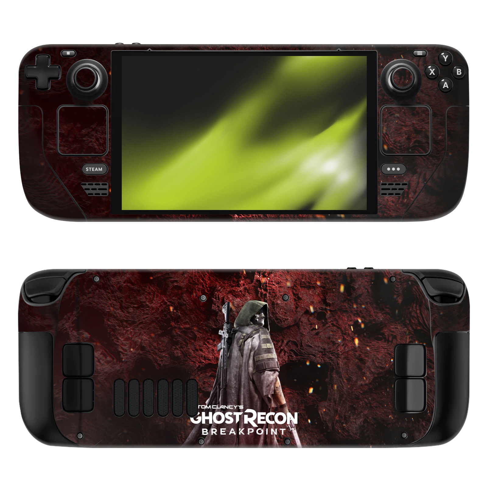 TOM CLANCY'S GHOST RECON BREAKPOINT CHARACTER ART VINYL SKIN FOR STEAM DECK OLED