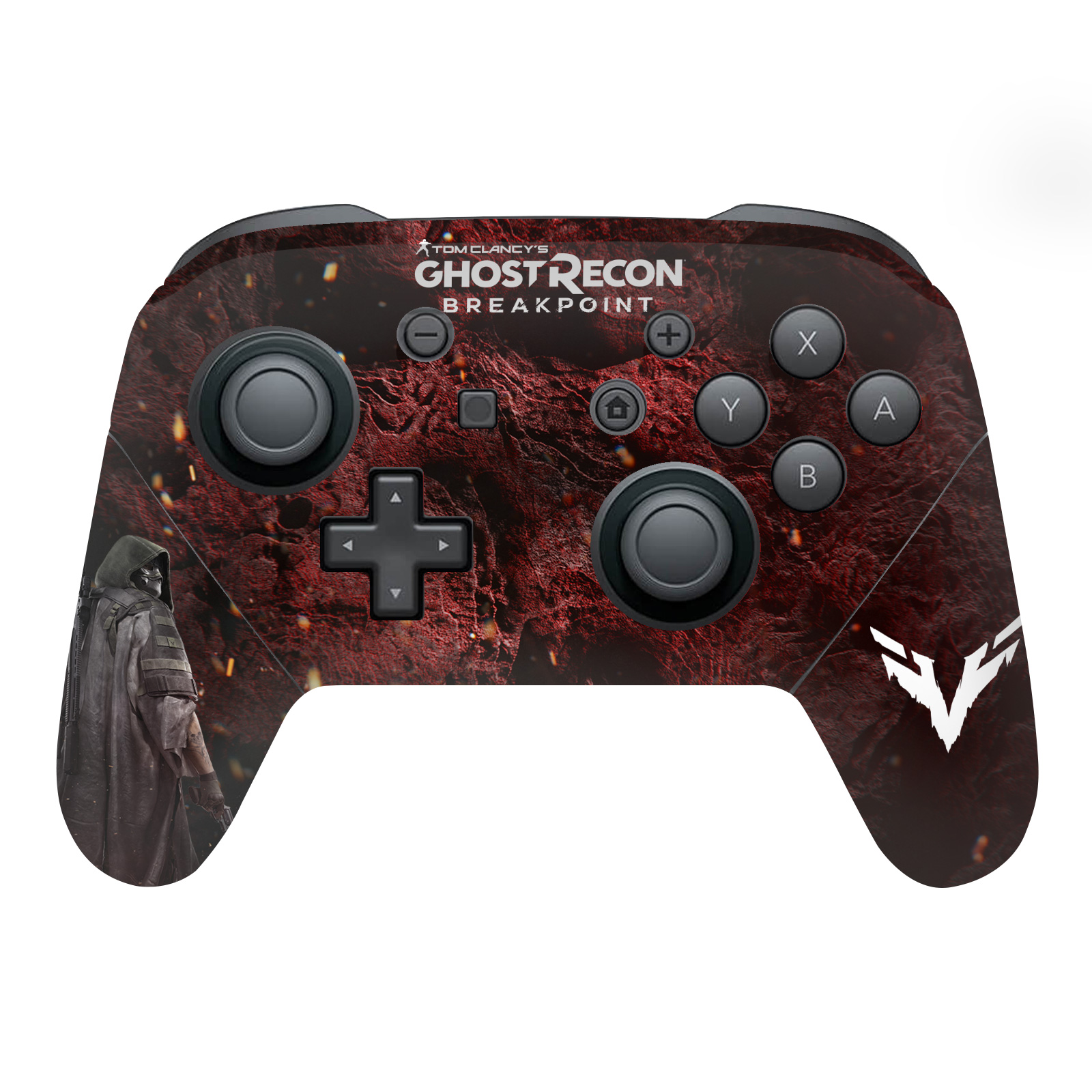TOM CLANCY GHOST RECON BREAKPOINT POSTAĆ SKÓRA NINTENDO SWITCH PRO KONTROLER - Zdjęcie 6 z 10