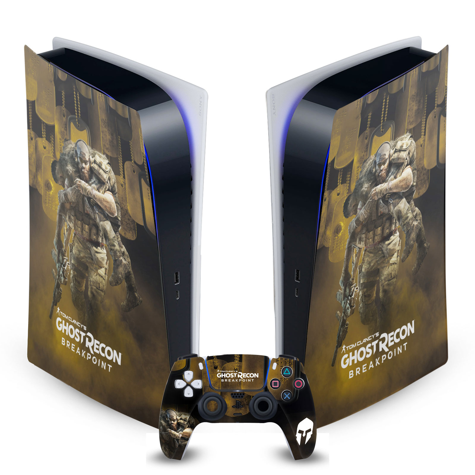 TOM CLANCY'S GHOST RECON BREAKPOINT ART SKIN FOR SONY PS5 DIGITAL EDITION BUNDLE