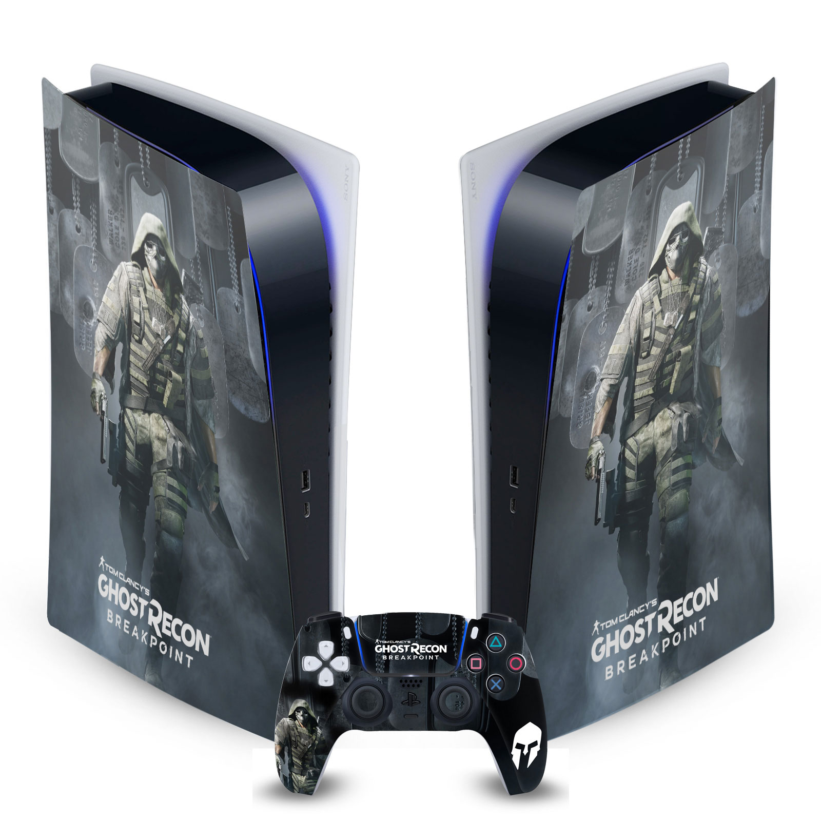 TOM CLANCY'S GHOST RECON BREAKPOINT ART SKIN FOR SONY PS5 DIGITAL EDITION BUNDLE