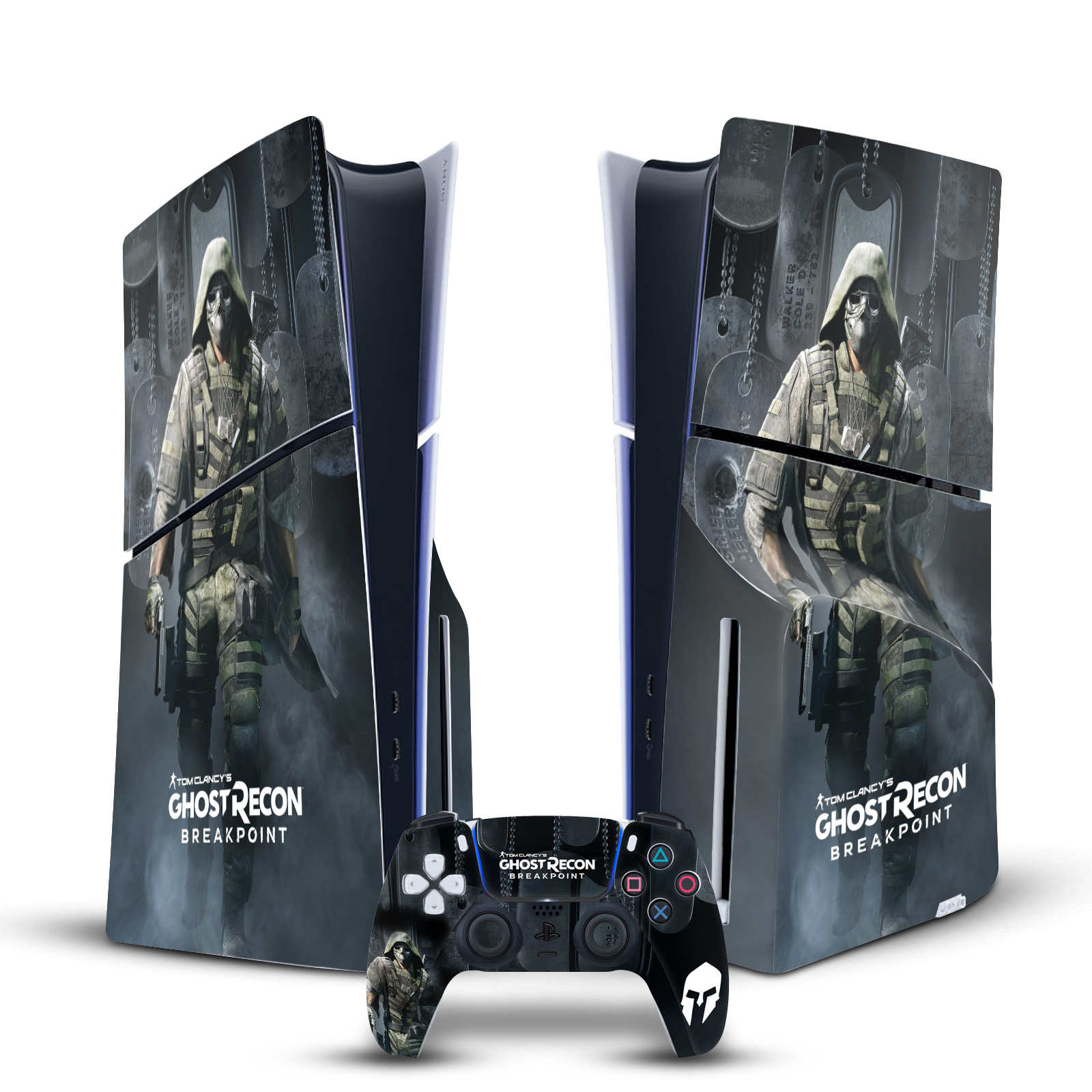 TOM CLANCY'S GHOST RECON BREAKPOINT ART SKIN SONY PS5 SLIM DISC EDITION BUNDLE