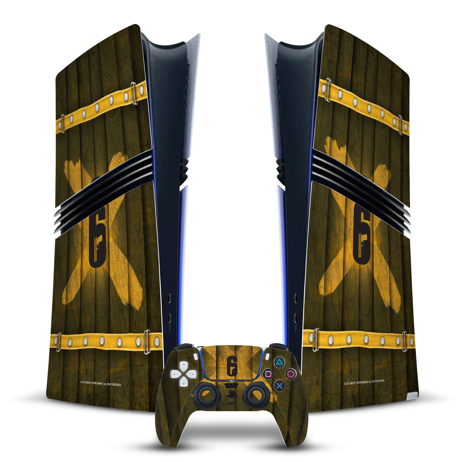 TOM CLANCY'S RAINBOW SIX SIEGE GRAPHICS VINYL SKIN FOR PS5 PRO DIGITAL BUNDLE