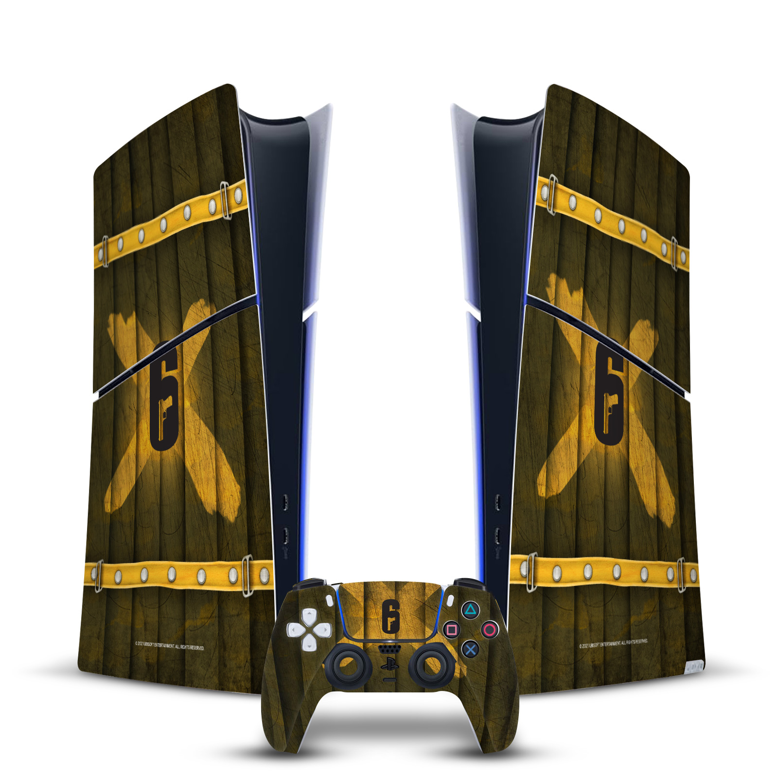 TOM CLANCY'S RAINBOW SIX SIEGE GRAPHICS VINYL SKIN FOR PS5 SLIM DIGITAL BUNDLE