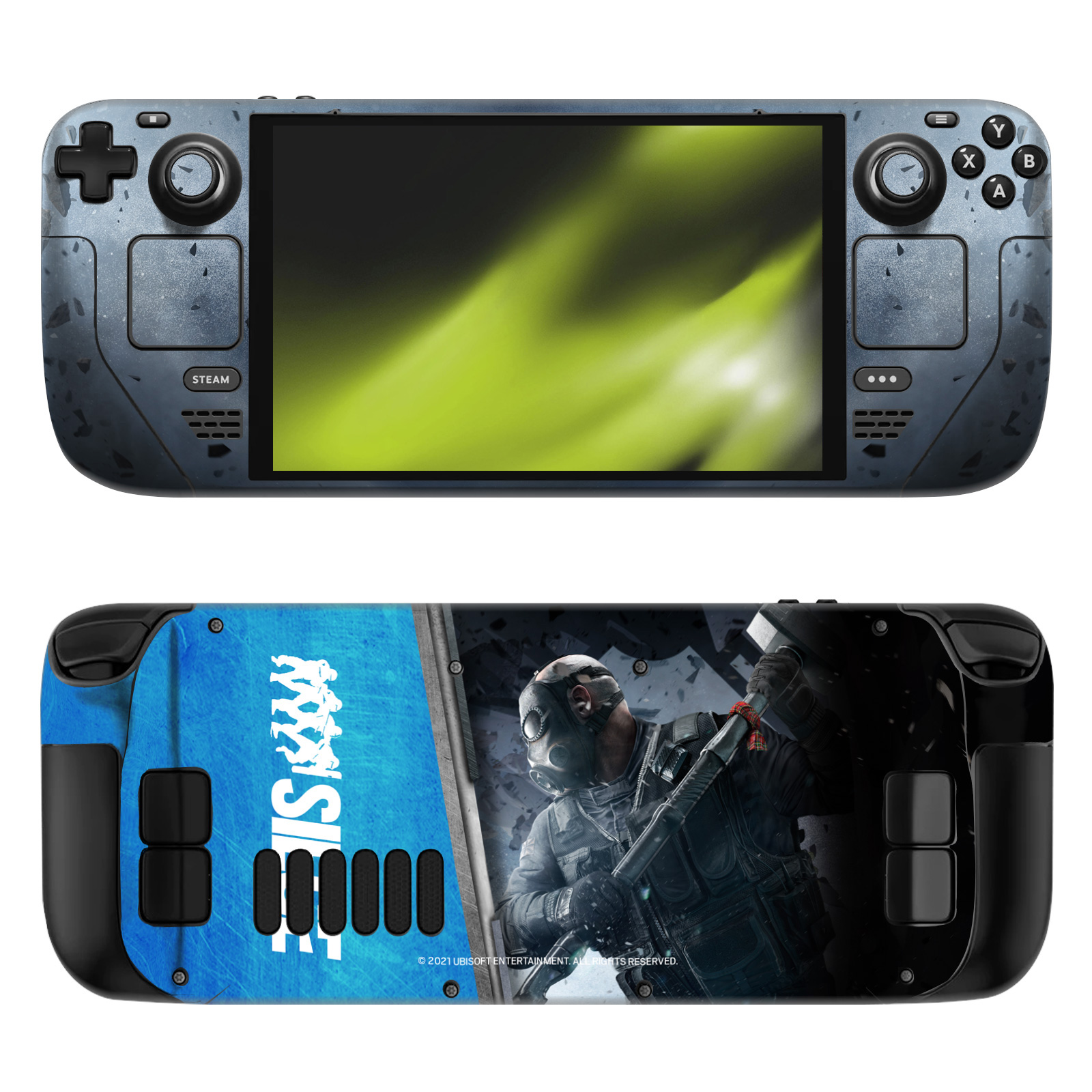 OFFICIAL TOM CLANCY'S RAINBOW SIX SIEGE GRAPHICS VINYL SKIN FOR STEAM DECK OLED
