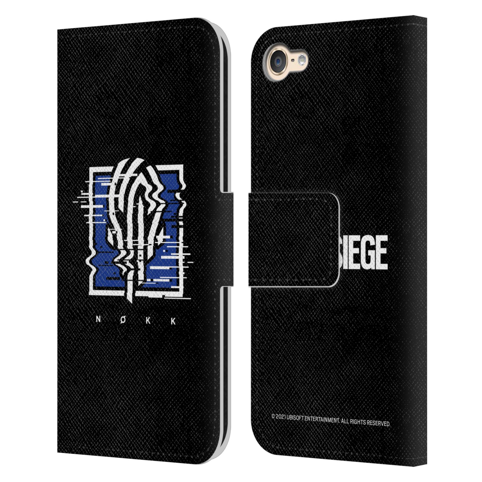 TOM CLANCY'S RAINBOW SIX SIEGE ICONS LEATHER BOOK CASE FOR APPLE iPOD TOUCH MP3 - Picture 11 of 11