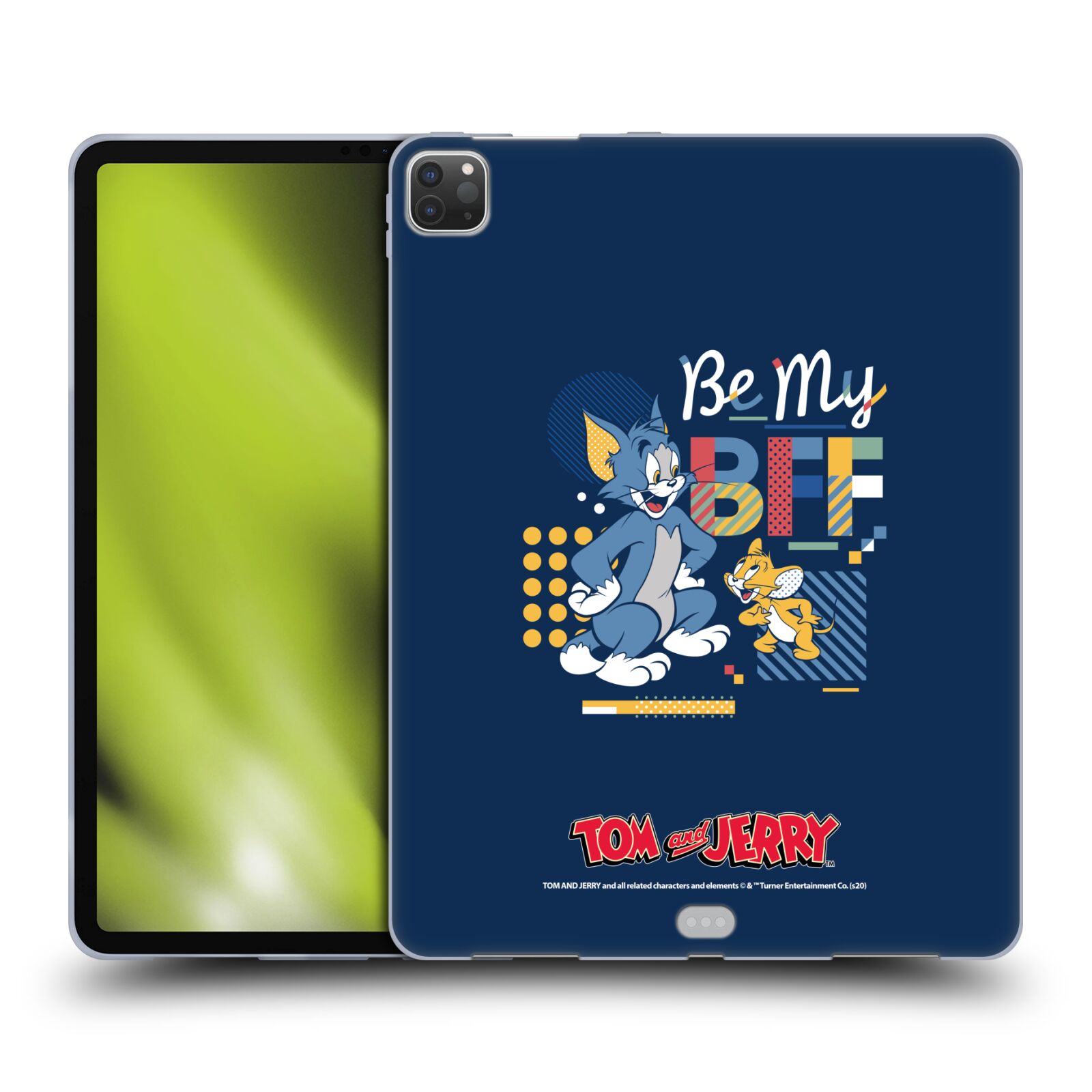OFFICIAL TOM AND JERRY COLOR BLOCKS SOFT GEL CASE FOR APPLE SAMSUNG KINDLE - Picture 8 of 11