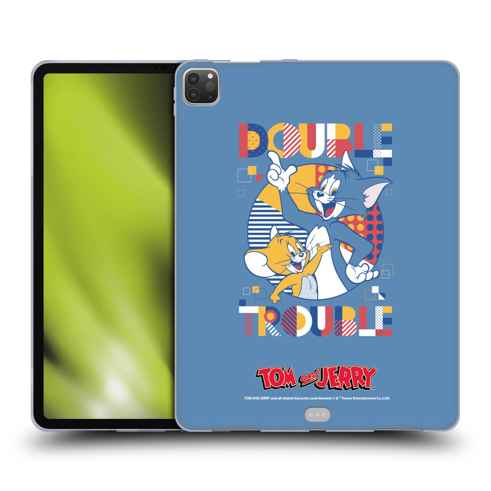 OFFICIAL TOM AND JERRY COLOR BLOCKS SOFT GEL CASE FOR APPLE SAMSUNG KINDLE - Picture 10 of 11