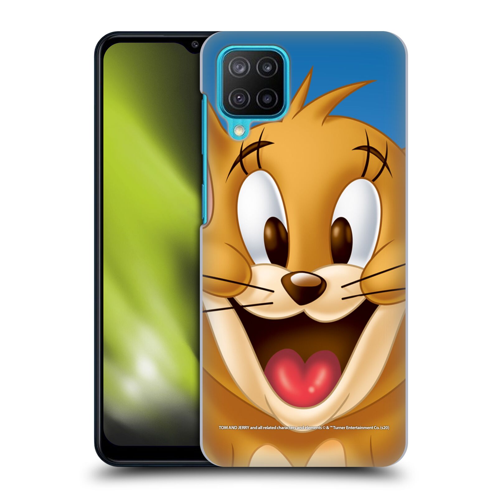 Plastové pouzdro na mobil Samsung Galaxy M12 - Tom and Jerry - Jerry (Plastový kryt, pouzdro, obal na mobilní telefon Samsung Galaxy M12 (SM-M127F) s licencovaným motivem Tom and Jerry - Jerry)
