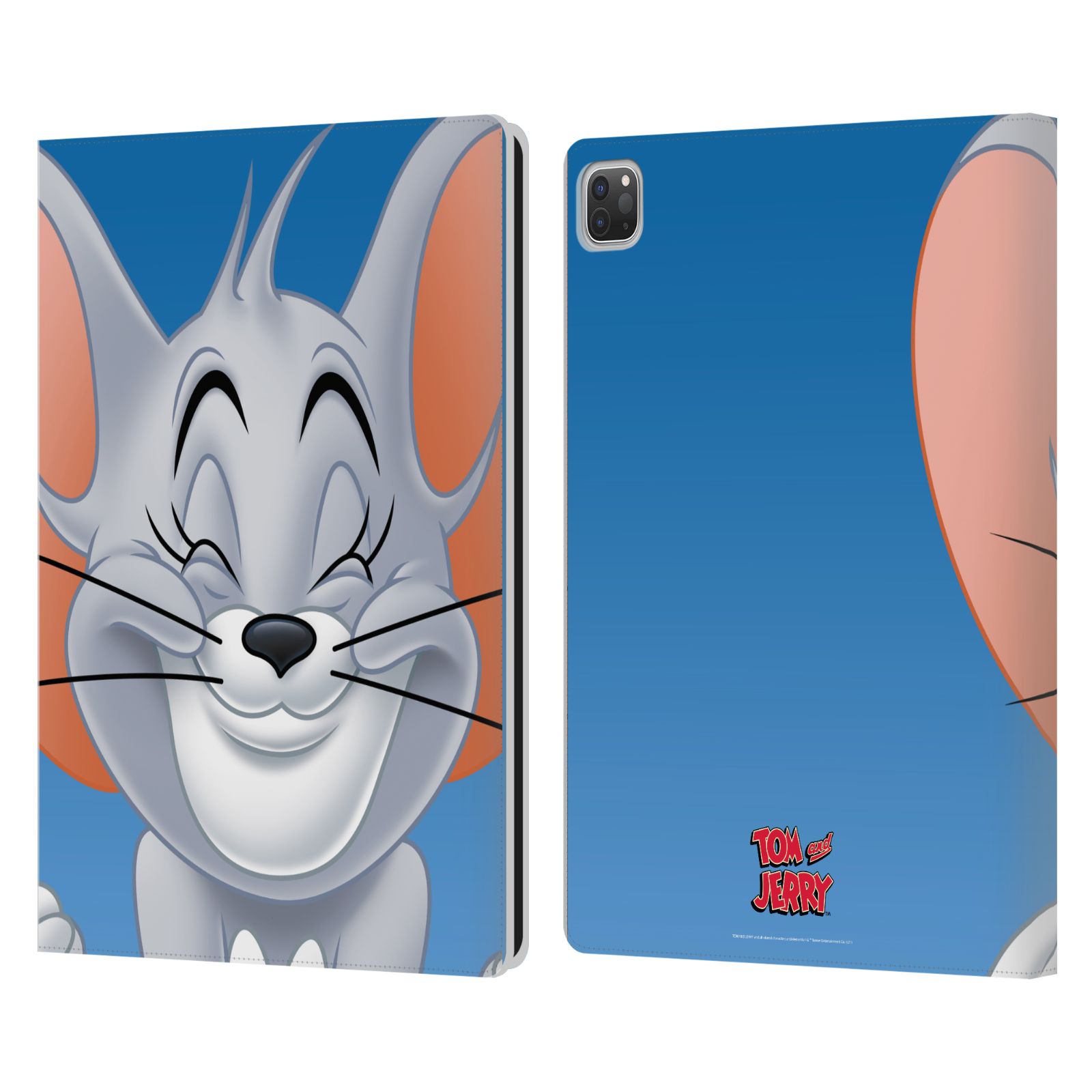 OFFICIAL TOM AND JERRY FULL FACE LEATHER BOOK WALLET CASE COVER FOR APPLE iPAD - Picture 8 of 10