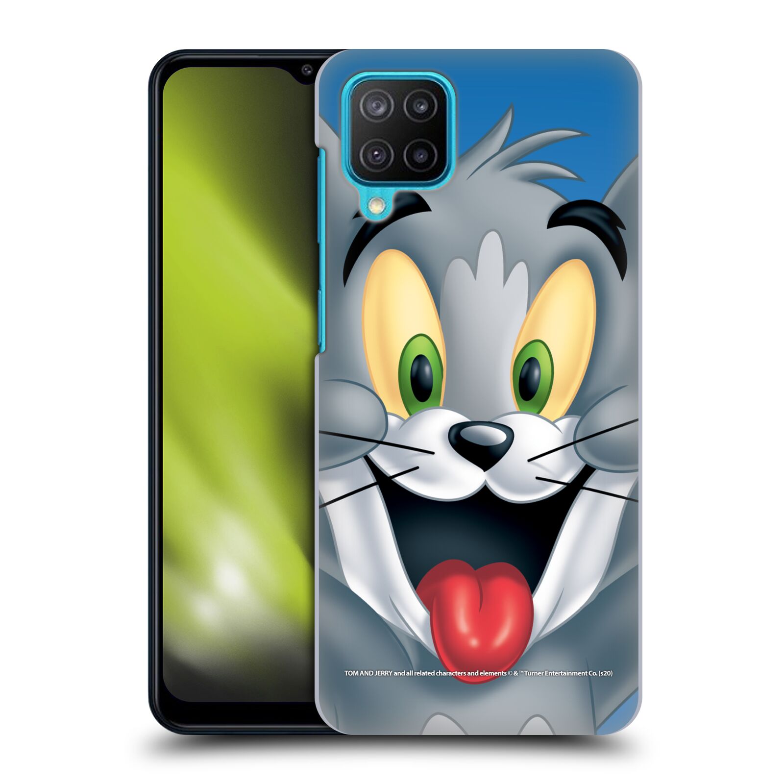 Plastové pouzdro na mobil Samsung Galaxy M12 - Tom and Jerry - Tom (Plastový kryt, pouzdro, obal na mobilní telefon Samsung Galaxy M12 (SM-M127F) s licencovaným motivem Tom and Jerry - Tom)