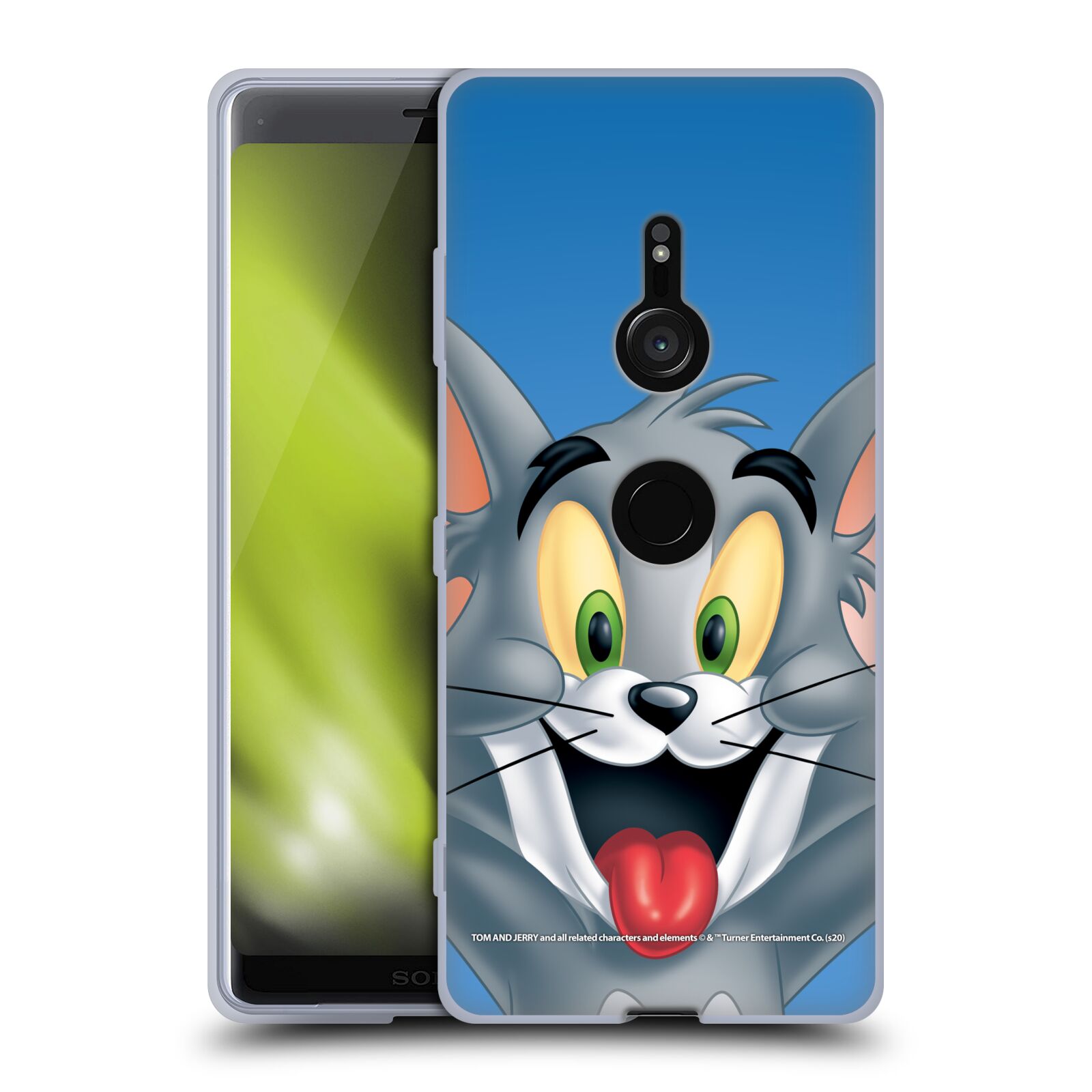OFFICIAL TOM AND JERRY FULL FACE GEL CASE FOR SONY PHONES 1