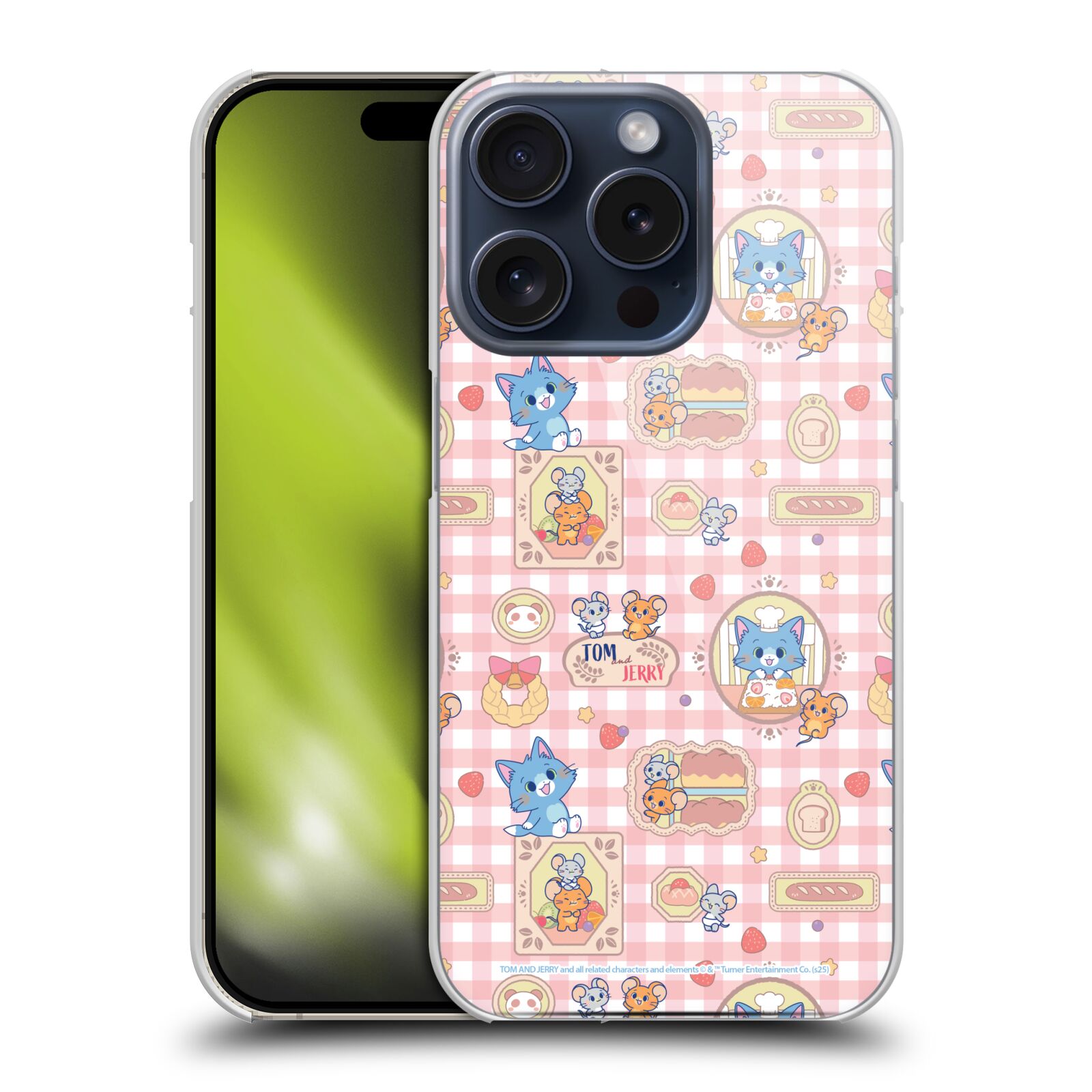 OFFICIAL TOM AND JERRY GOKKO GRAPHICS HARD BACK CASE FOR APPLE iPHONE PHONES