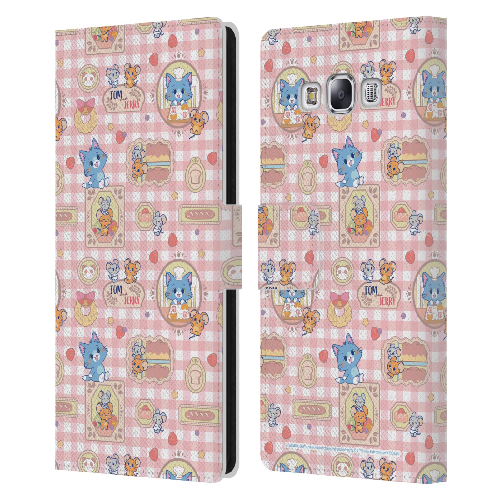 OFFICIAL TOM AND JERRY GOKKO GRAPHICS LEATHER BOOK CASE FOR SAMSUNG PHONES 3 - 第 7/11 張圖片