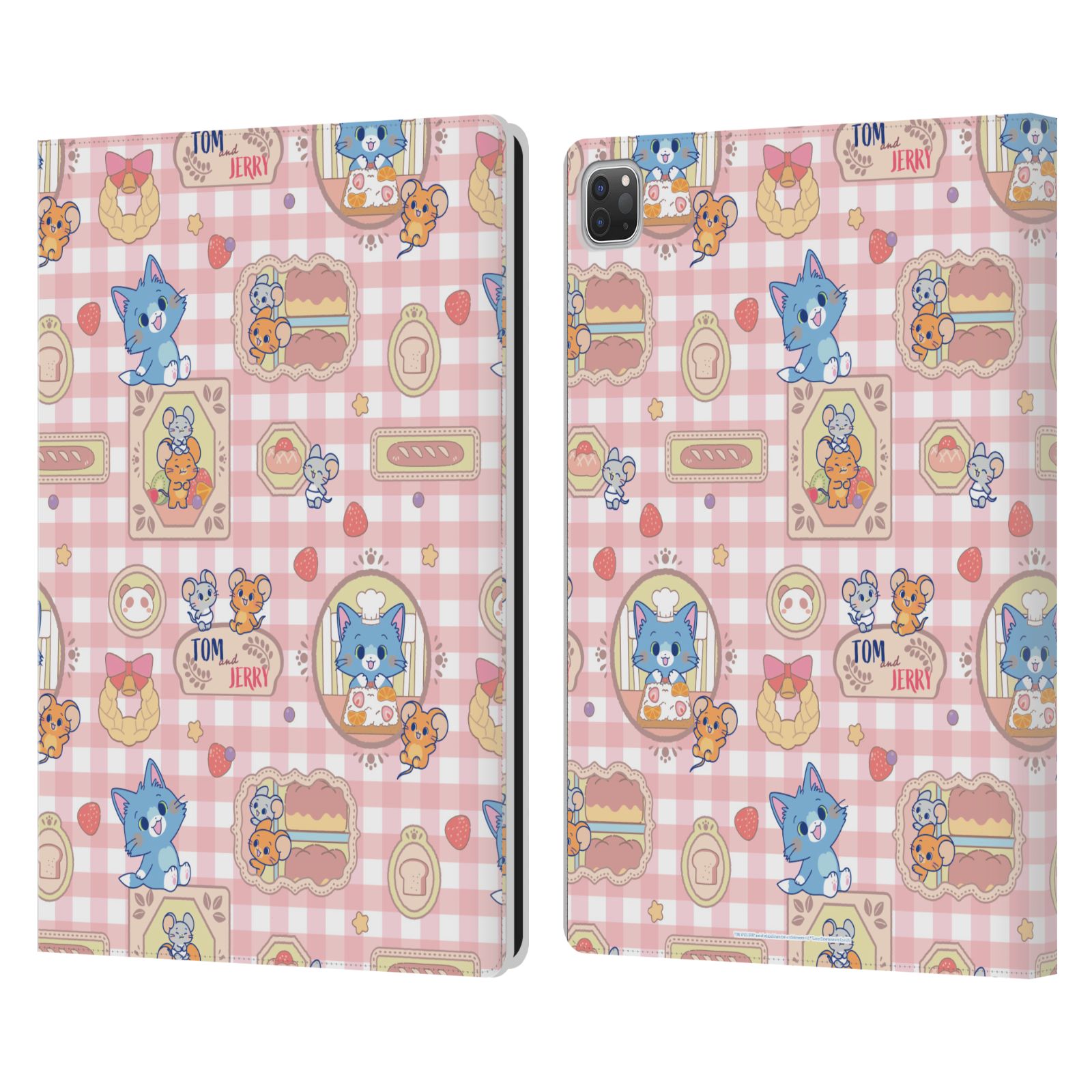 OFFICIAL TOM AND JERRY GOKKO GRAPHICS LEATHER BOOK WALLET CASE FOR APPLE iPAD - Bild 7 von 11