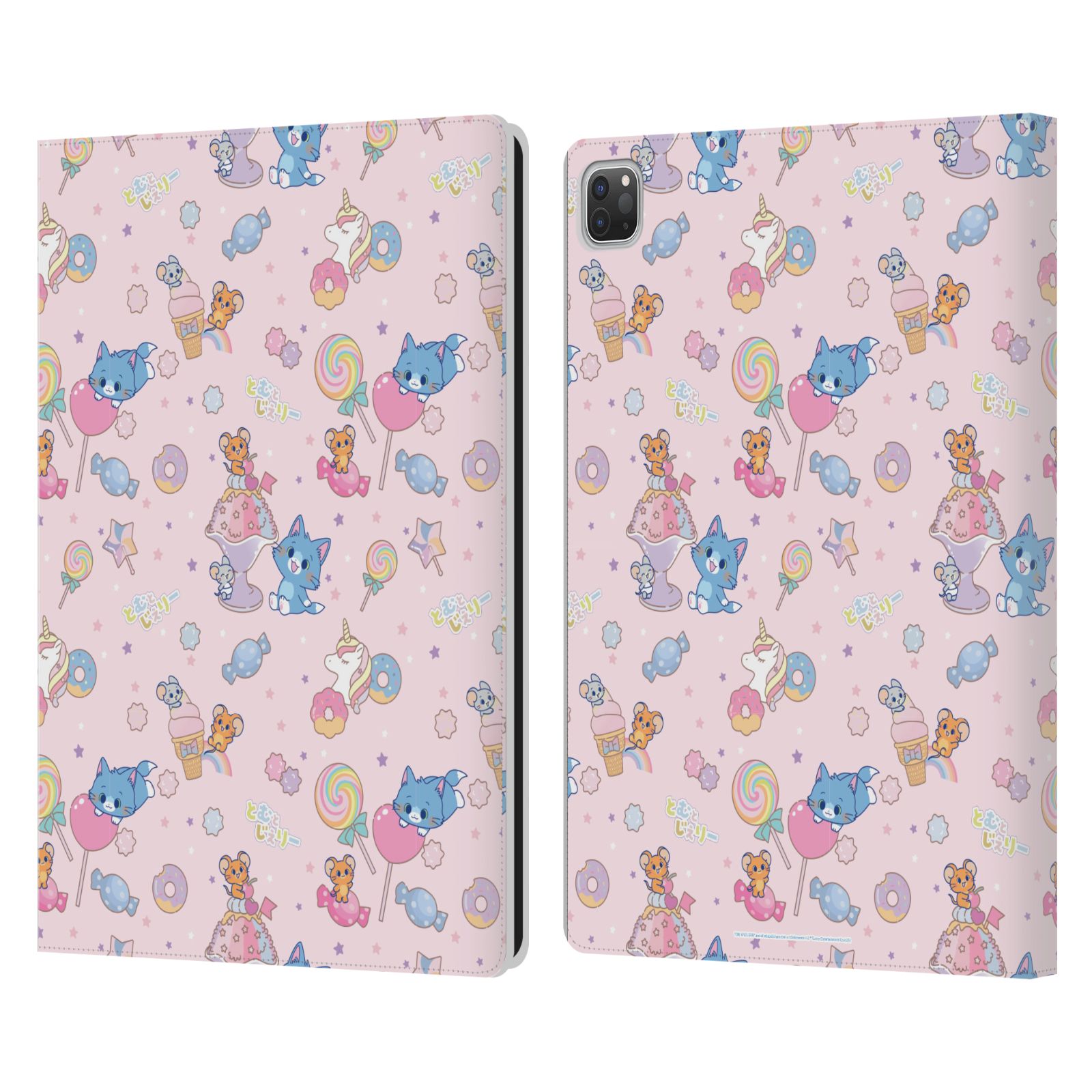 OFFICIAL TOM AND JERRY GOKKO GRAPHICS LEATHER BOOK WALLET CASE FOR APPLE iPAD - Bild 10 von 11