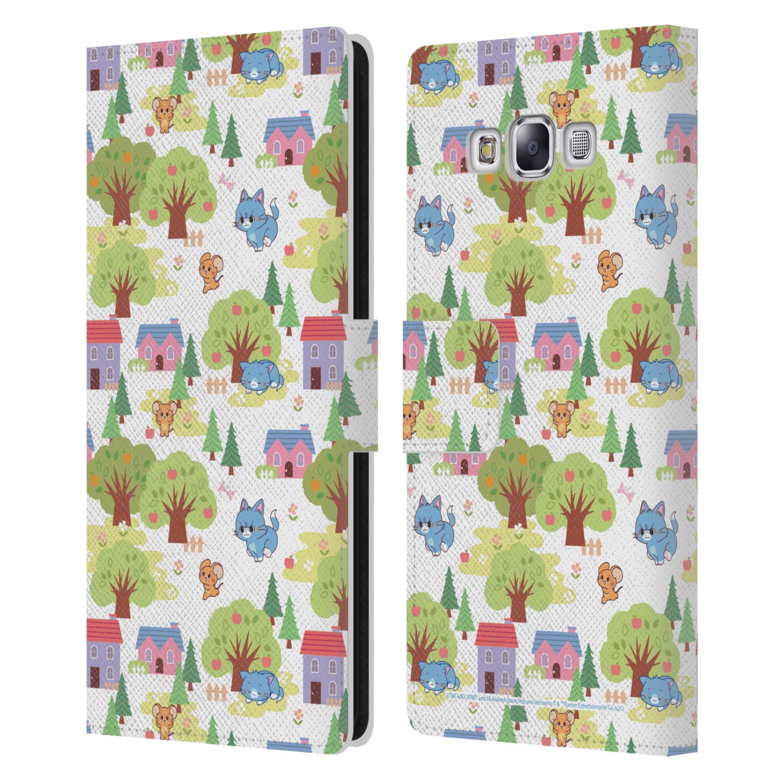 OFFICIAL TOM AND JERRY GOKKO GRAPHICS LEATHER BOOK CASE FOR SAMSUNG PHONES 3 - 第 11/11 張圖片