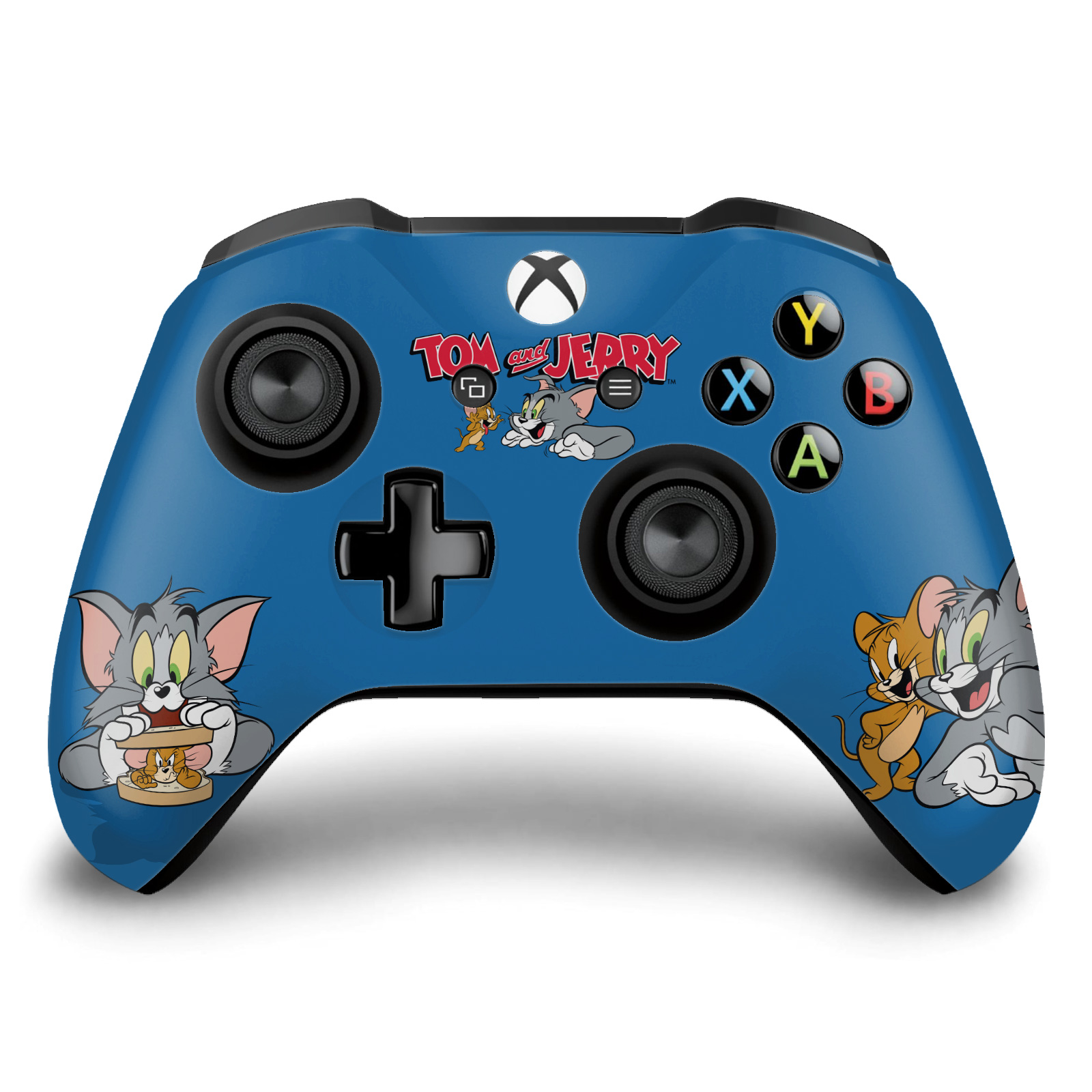 OFFICIAL TOM AND JERRY GRAPHICS VINYL SKIN DECAL FOR XBOX ONE S / X CONTROLLER