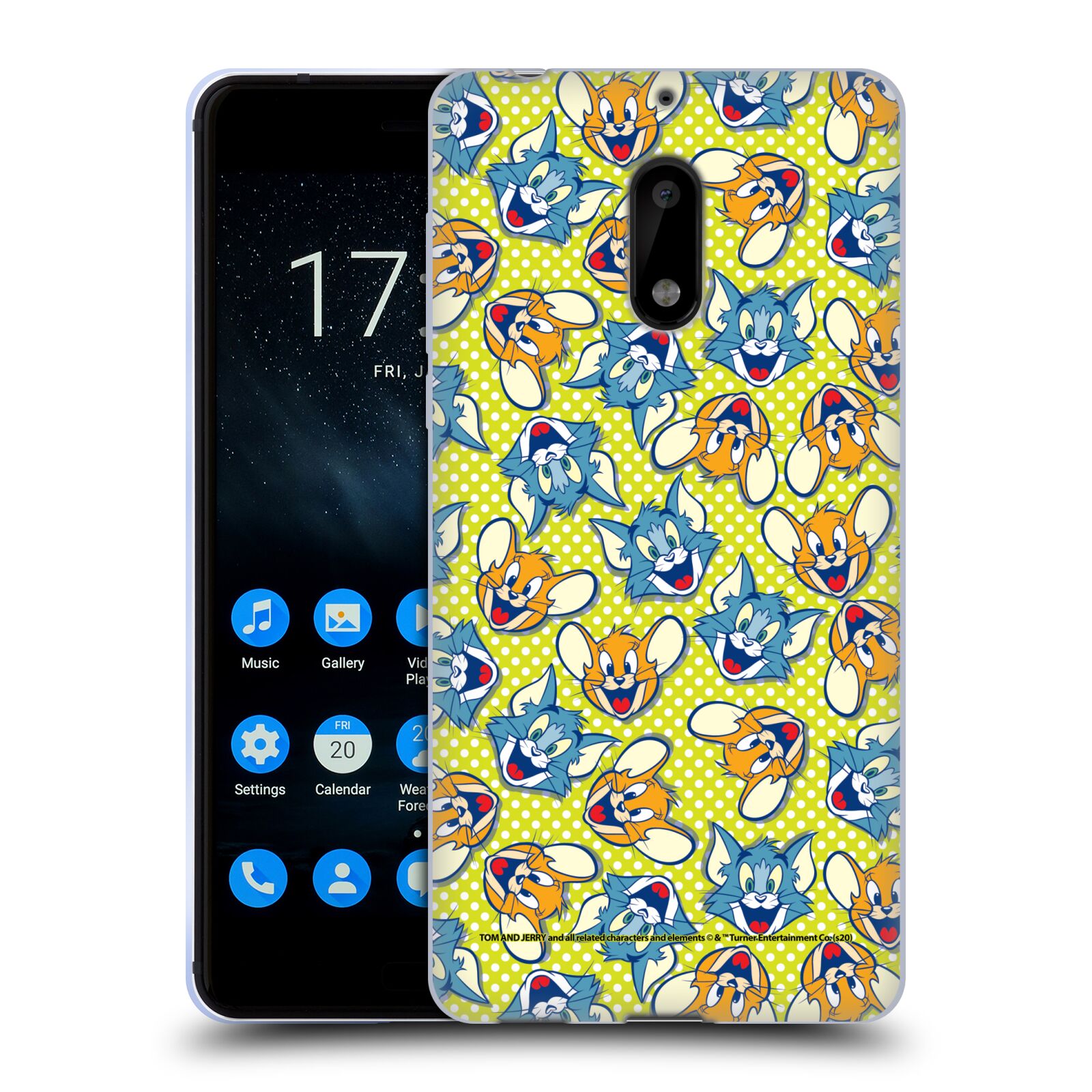 OFFICIAL TOM AND JERRY PATTERNS SOFT GEL CASE FOR NOKIA PHONES 1 - 第 11/11 張圖片