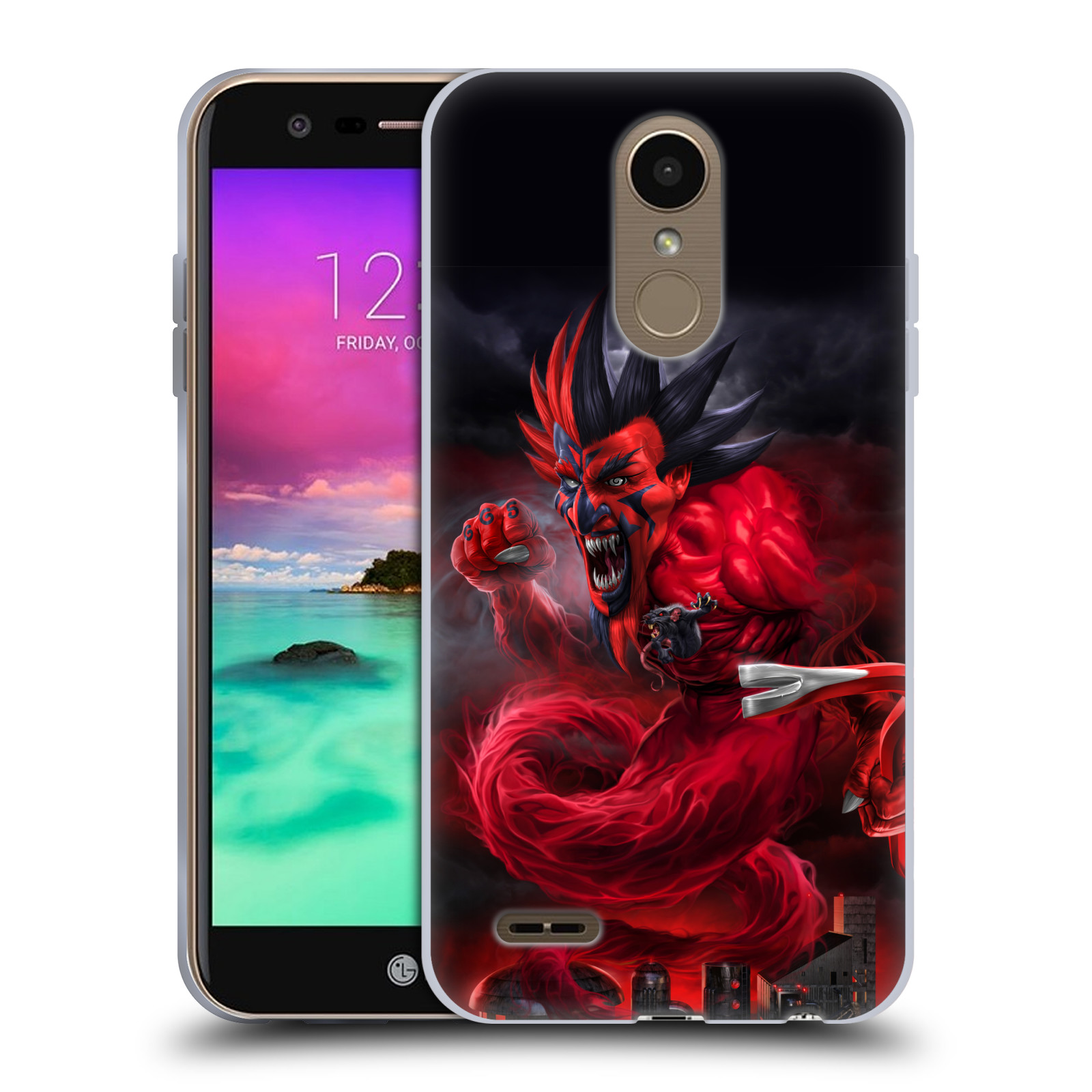 Eabuy Lg Lg Q6 Case OFFICIAL ANDREA LAUREN DESIGN ANIMALS BACK