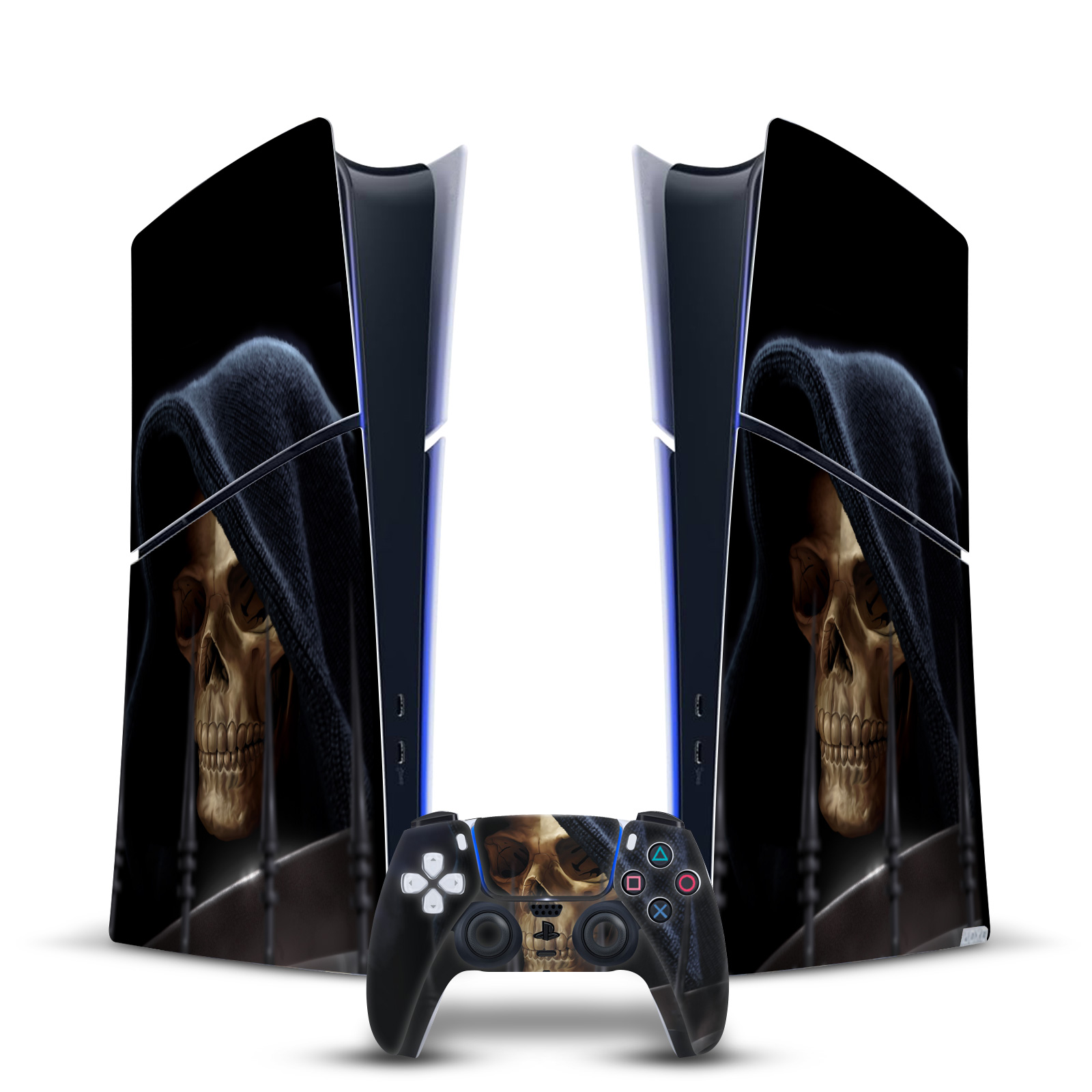 TOM WOOD MONSTERS & HORRORS VINYL SKIN FÜR PS5 SLIM DIGITAL KONSOLE & CONTROLLER - Bild 12 von 15