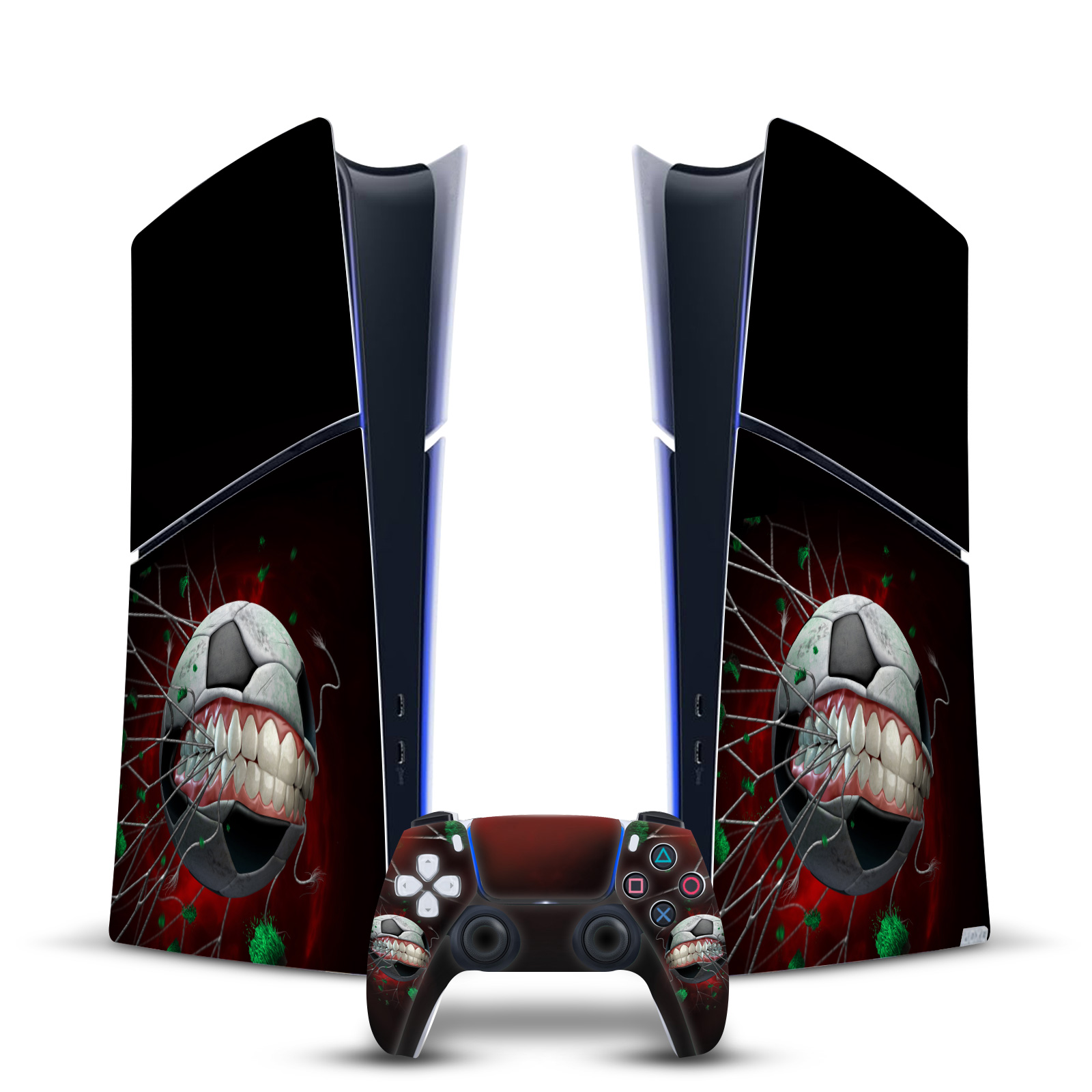 TOM WOOD MONSTERS & HORRORS VINYL SKIN FÜR PS5 SLIM DIGITAL KONSOLE & CONTROLLER - Bild 13 von 15