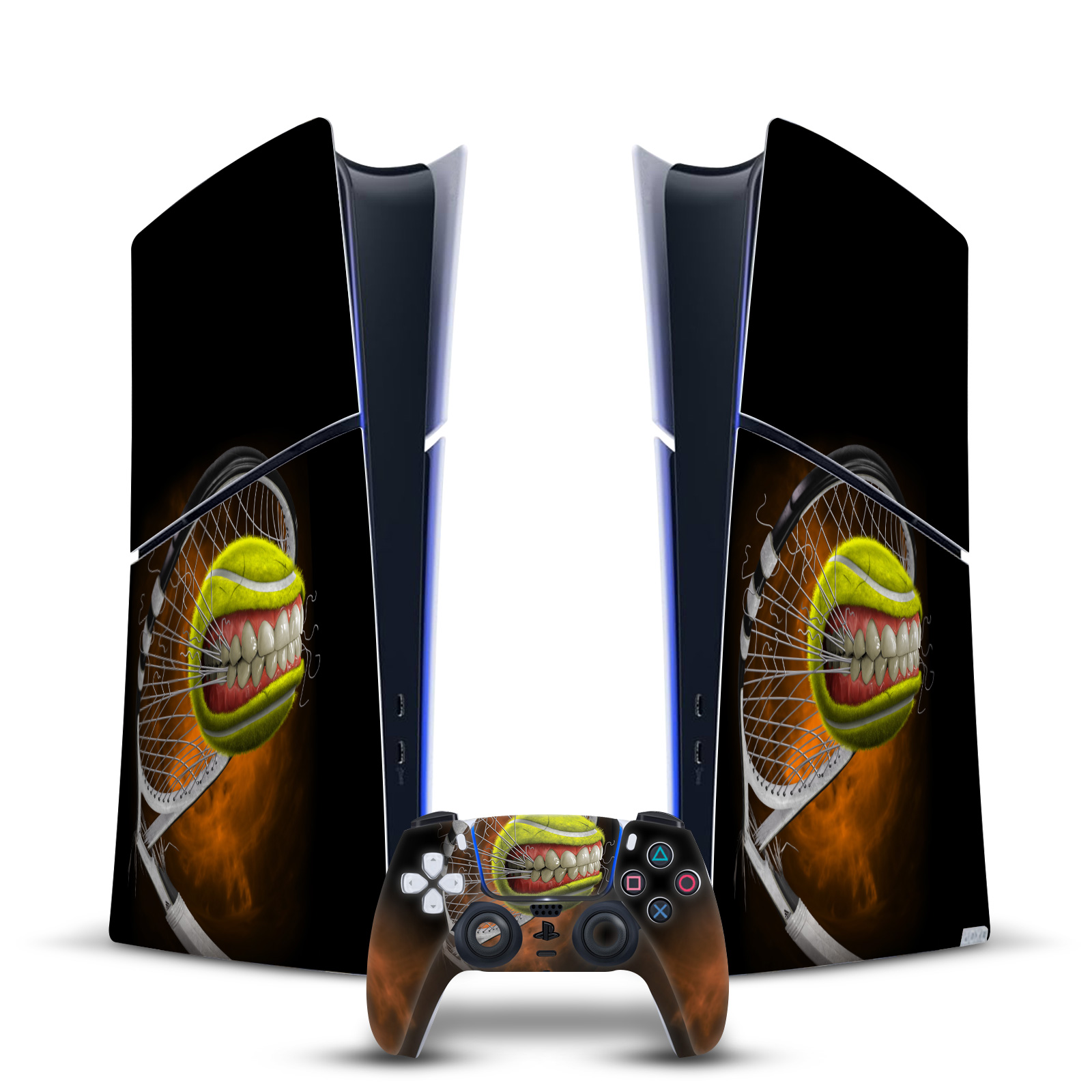 TOM WOOD MONSTERS & HORRORS VINYL SKIN FÜR PS5 SLIM DIGITAL KONSOLE & CONTROLLER - Bild 14 von 15