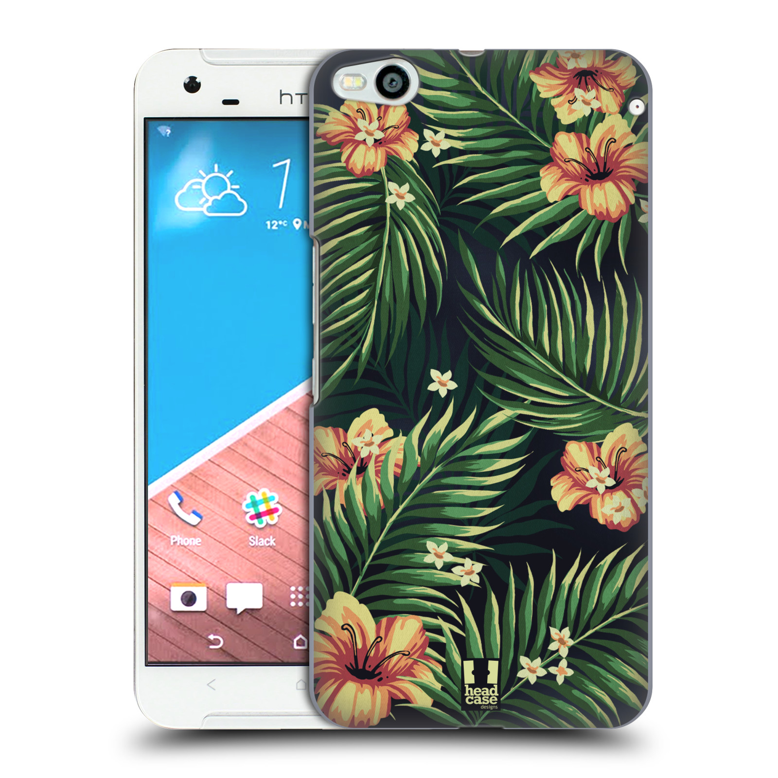 HEAD CASE DESIGNS TROPICAL PRINTS HARD BACK CASE & WALLPAPER FOR HTC PHONES 2 - Picture 11 of 16