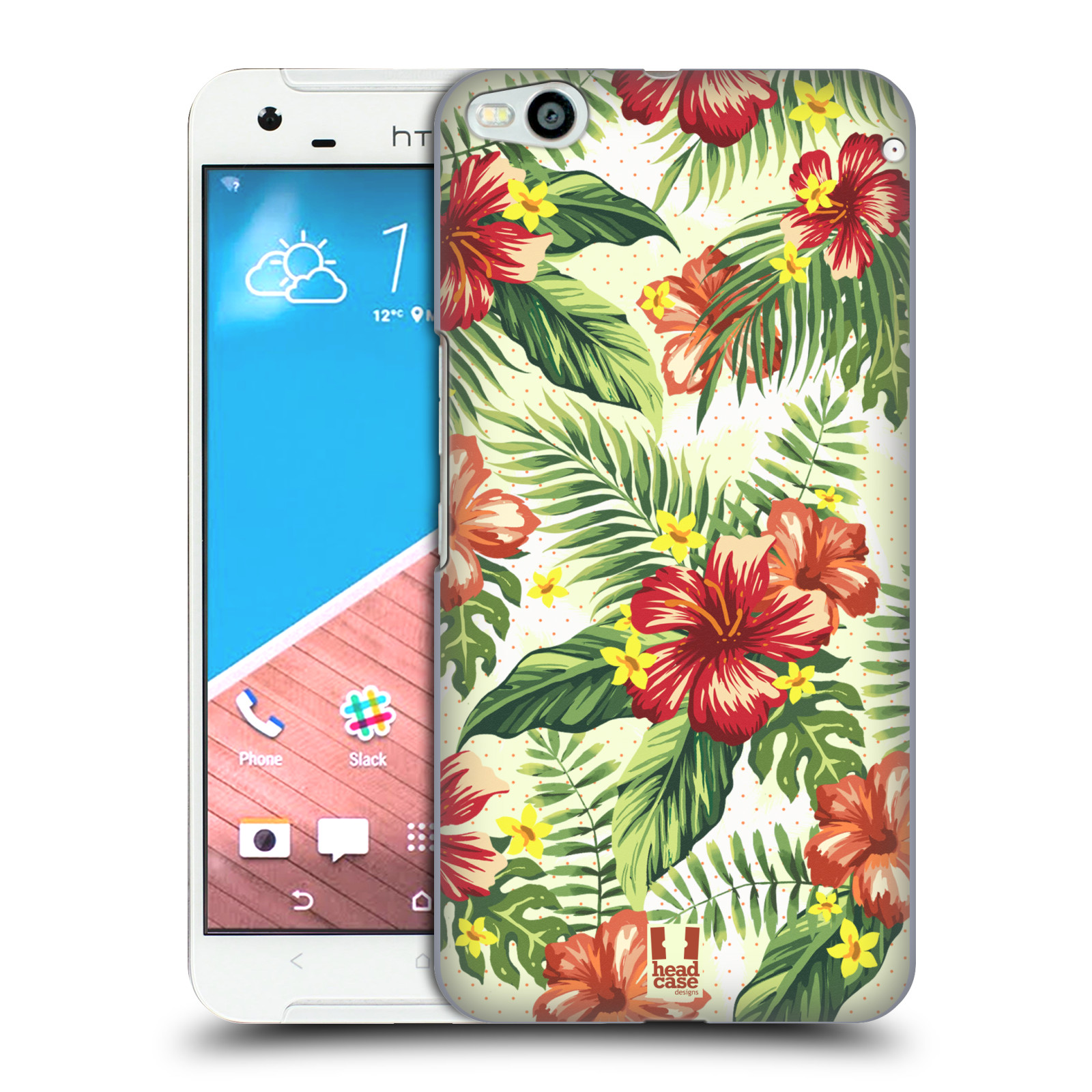 HEAD CASE DESIGNS TROPICAL PRINTS HARD BACK CASE & WALLPAPER FOR HTC PHONES 2 - Picture 12 of 16