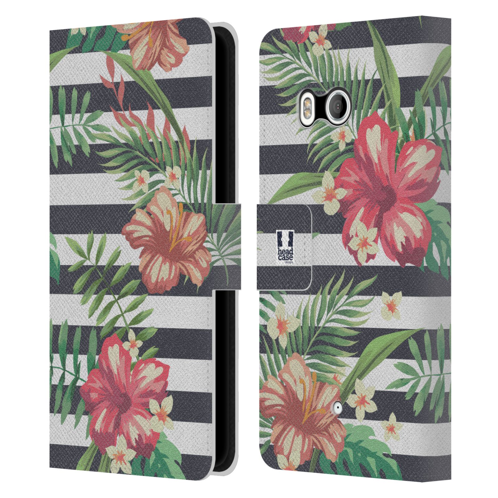 FUNDA BILLETERA HEAD CASE DESIGNS CON IMPRESIONES TROPICALES PARA TELÉFONOS HTC 1 - Imagen 7 de 7