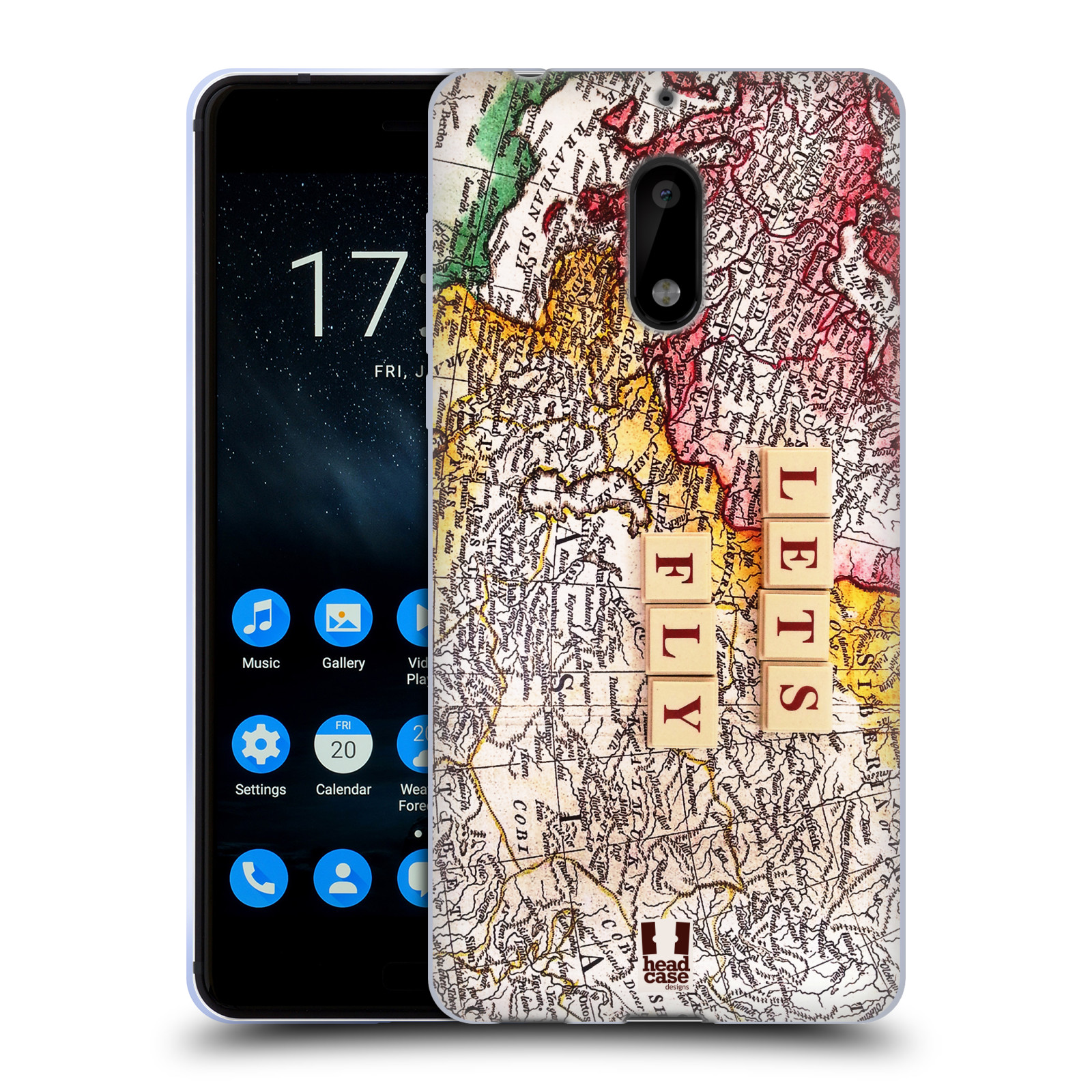 HEAD CASE DESIGNS TRAVEL THE WORLD-SOFT-GEL-SCHUTZHÜLLE FÜR NOKIA HANDYS 1 - Bild 11 von 14