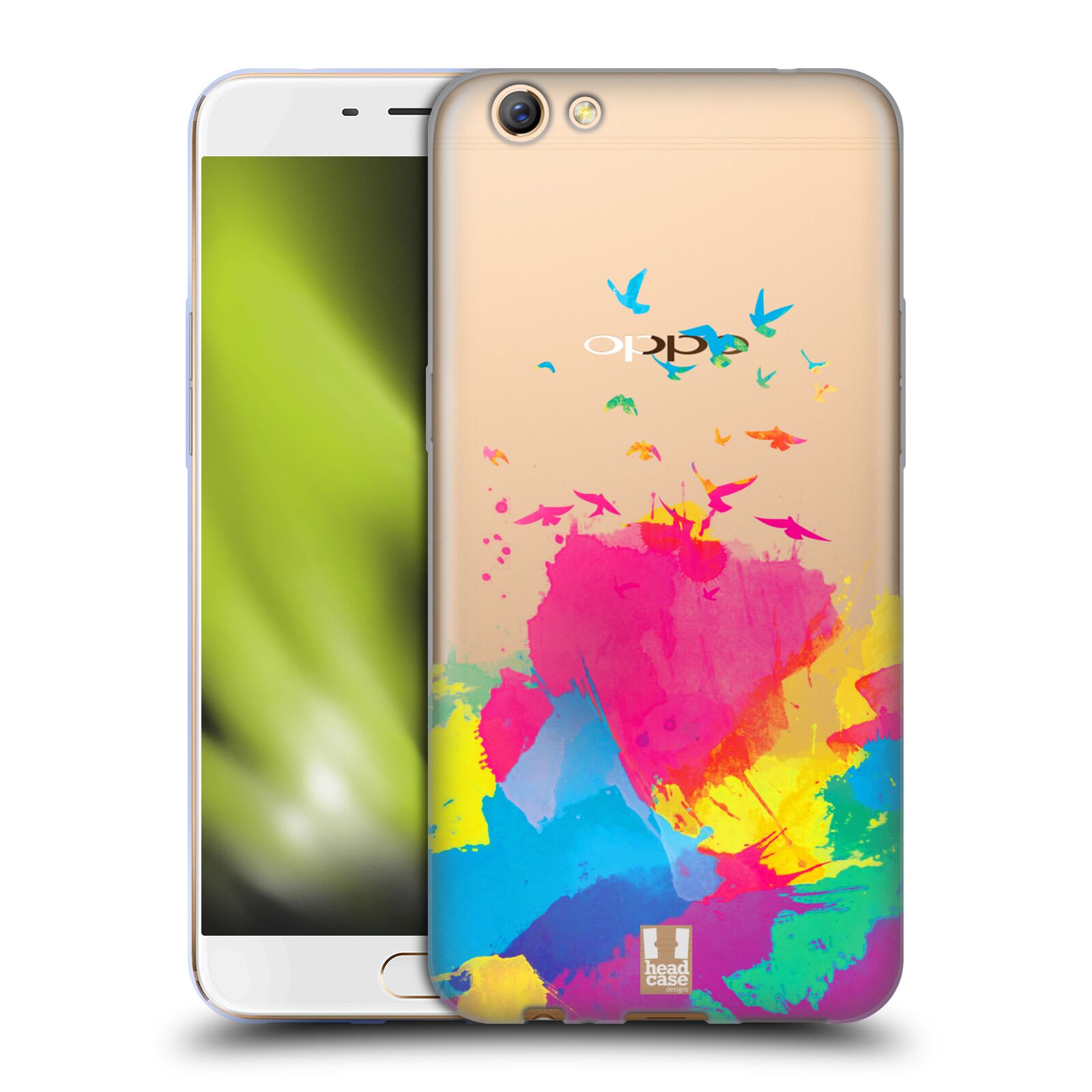 ¡HEAD CASE DESIGNS MODA LOCURA! FUNDA DE GEL SUAVE PARA TELÉFONOS OPPO - Imagen 16 de 18