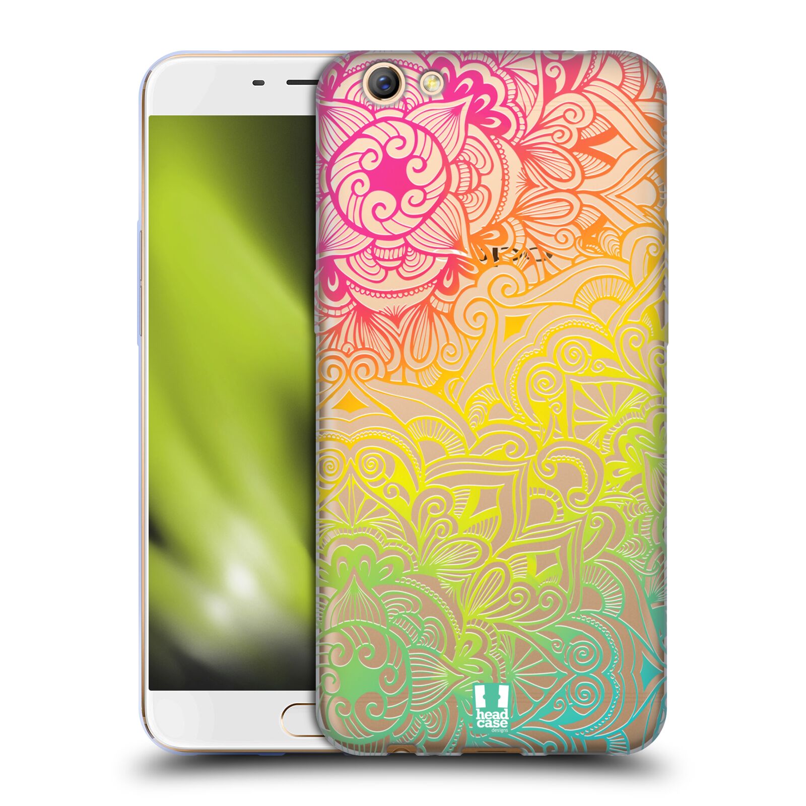 ¡HEAD CASE DESIGNS MODA LOCURA! FUNDA DE GEL SUAVE PARA TELÉFONOS OPPO - Imagen 13 de 18