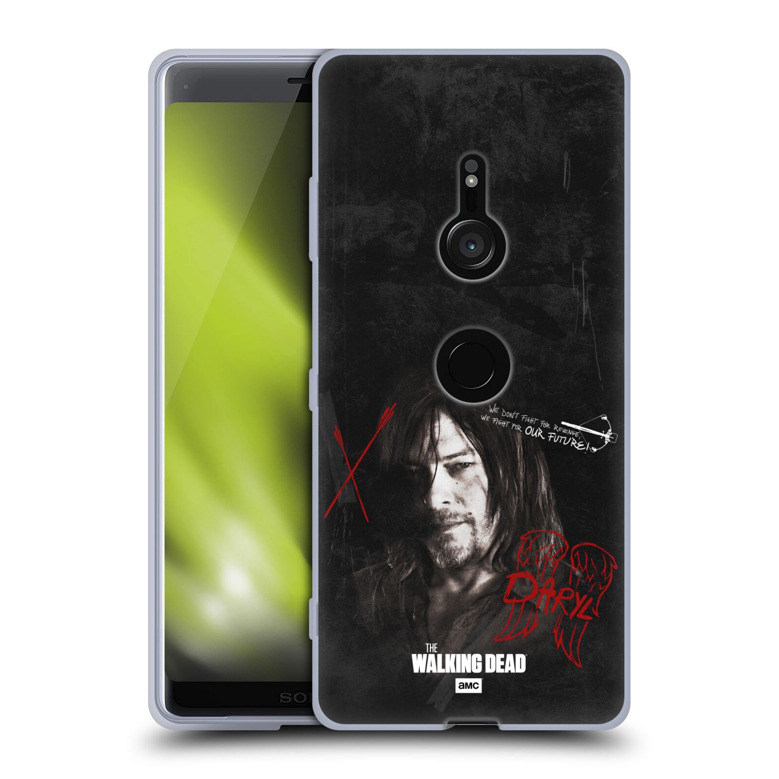 OFFICIAL AMC THE WALKING DEAD DARYL DIXON ICONIC SOFT GEL CASE FOR SONY PHONES 1 - Picture 8 of 11
