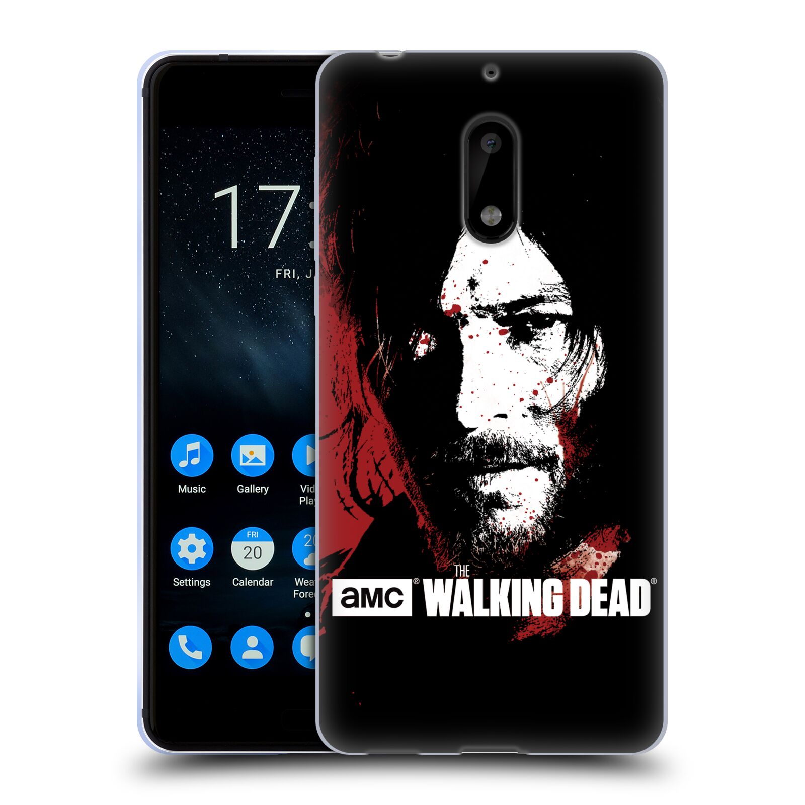 OFFICIAL AMC THE WALKING DEAD GORE GEL CASE FOR NOKIA PHONES 1 - Picture 8 of 16