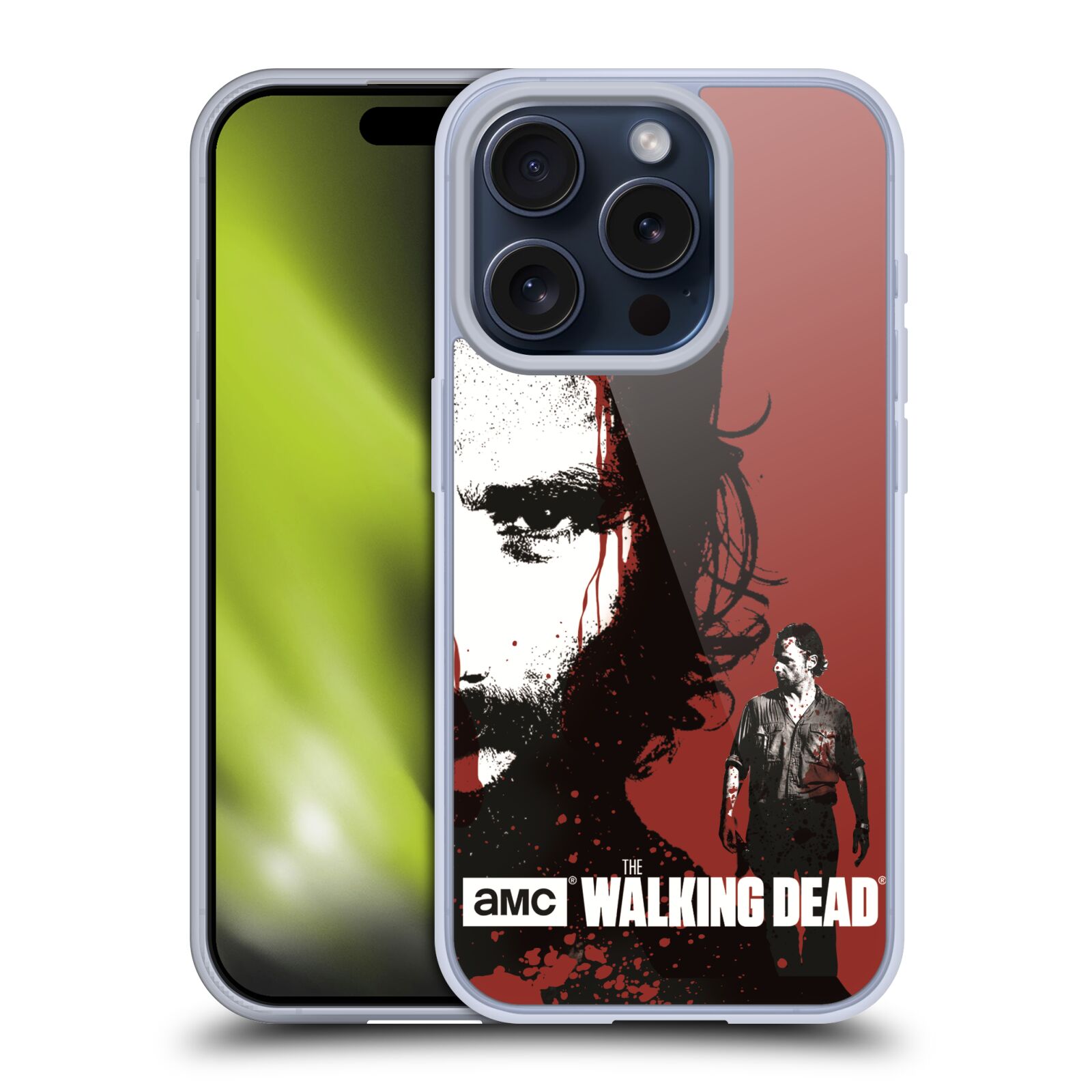 AMC THE WALKING DEAD GORE GEL CASE FOR APPLE iPHONE PHONES - Picture 9 of 15