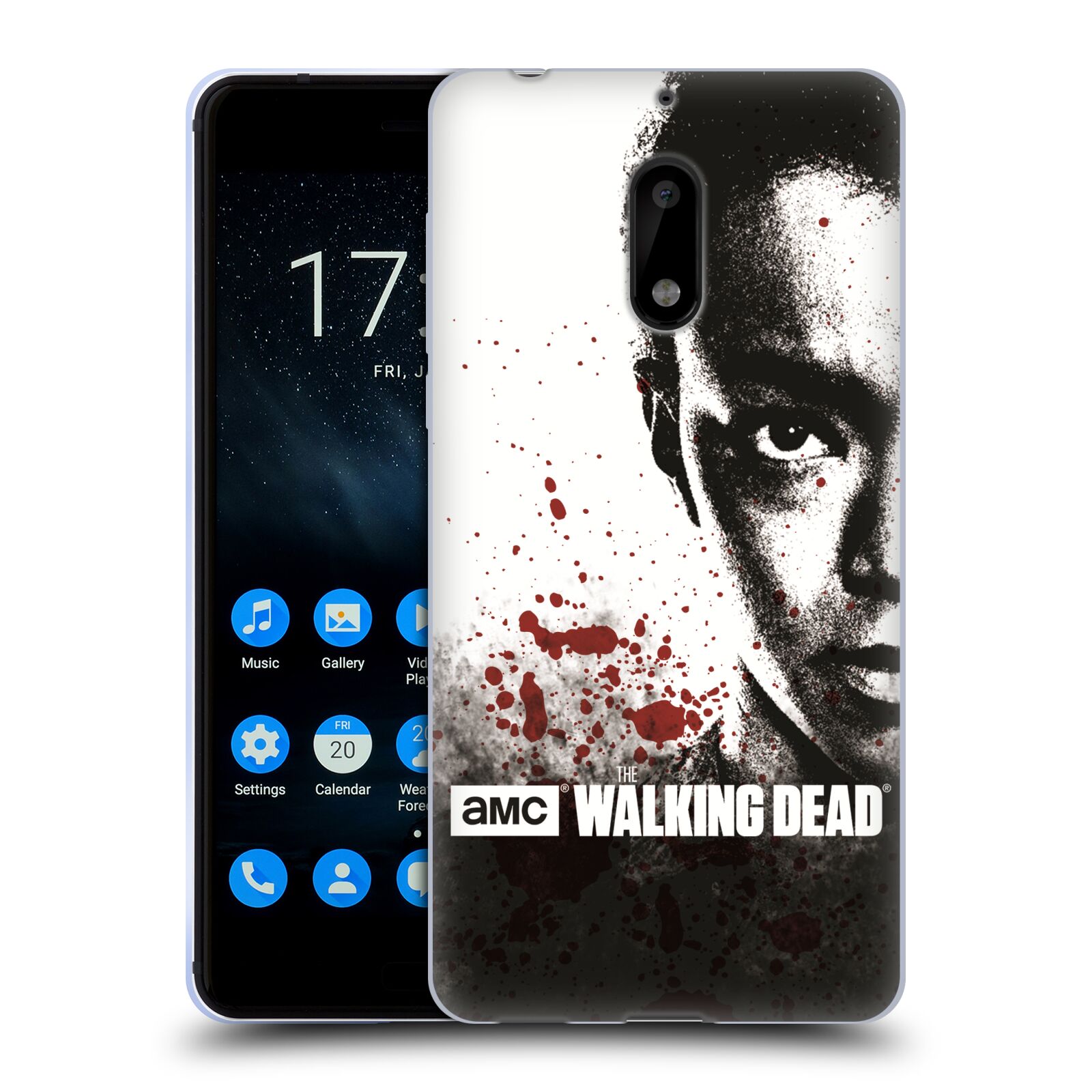 OFFICIAL AMC THE WALKING DEAD GORE GEL CASE FOR NOKIA PHONES 1 - Picture 11 of 16