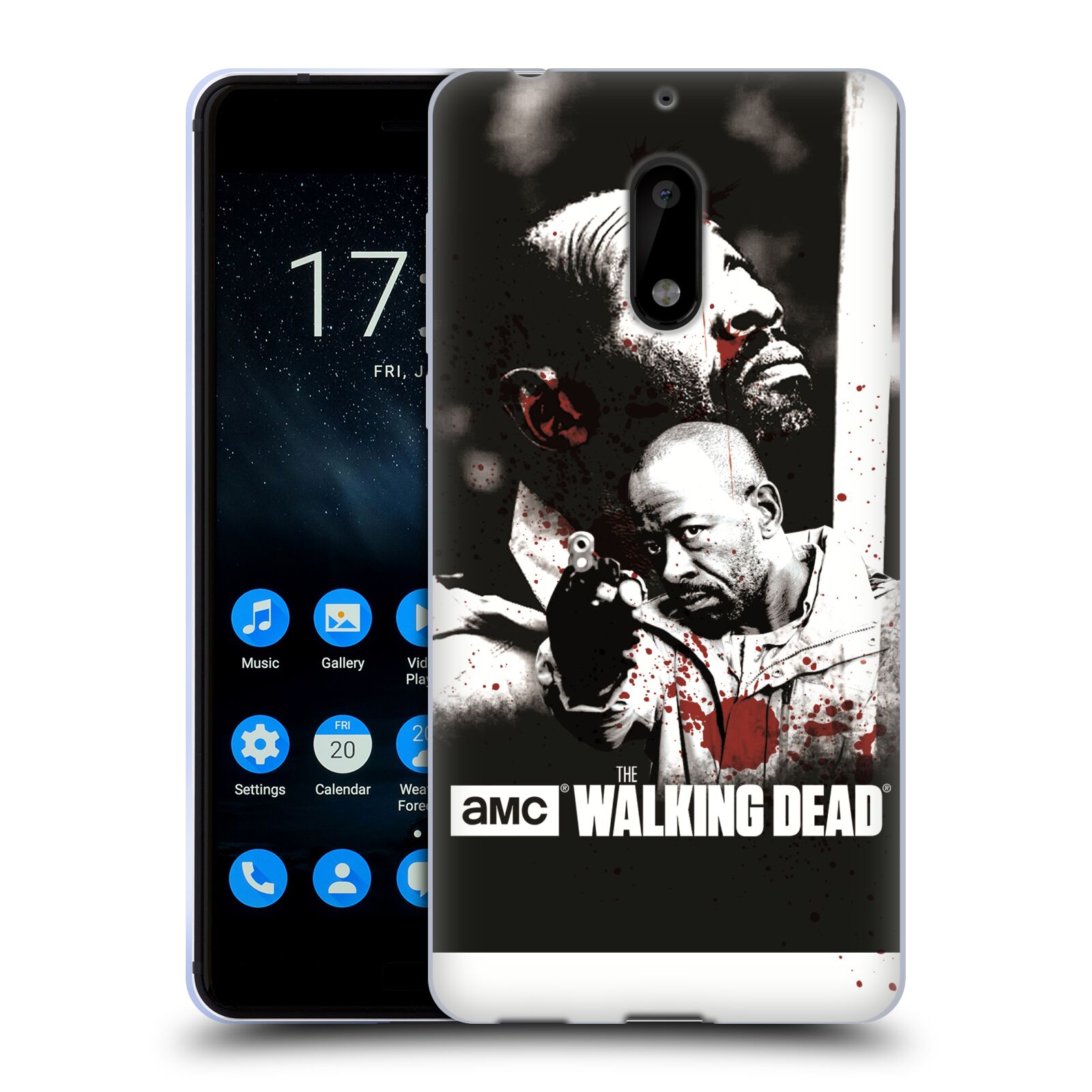 OFFICIAL AMC THE WALKING DEAD GORE GEL CASE FOR NOKIA PHONES 1 - Picture 12 of 16