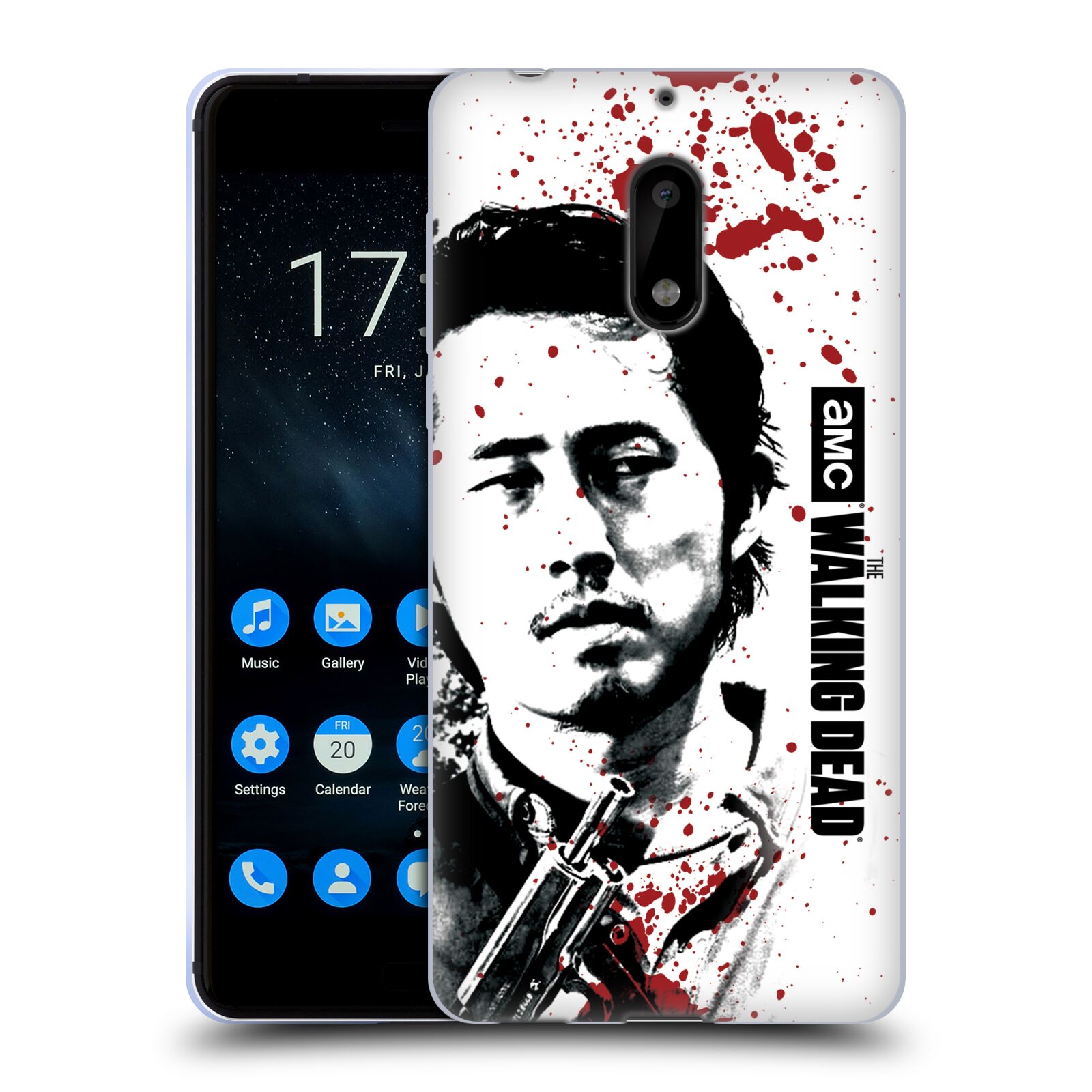 OFFICIAL AMC THE WALKING DEAD GORE GEL CASE FOR NOKIA PHONES 1 - Picture 14 of 16