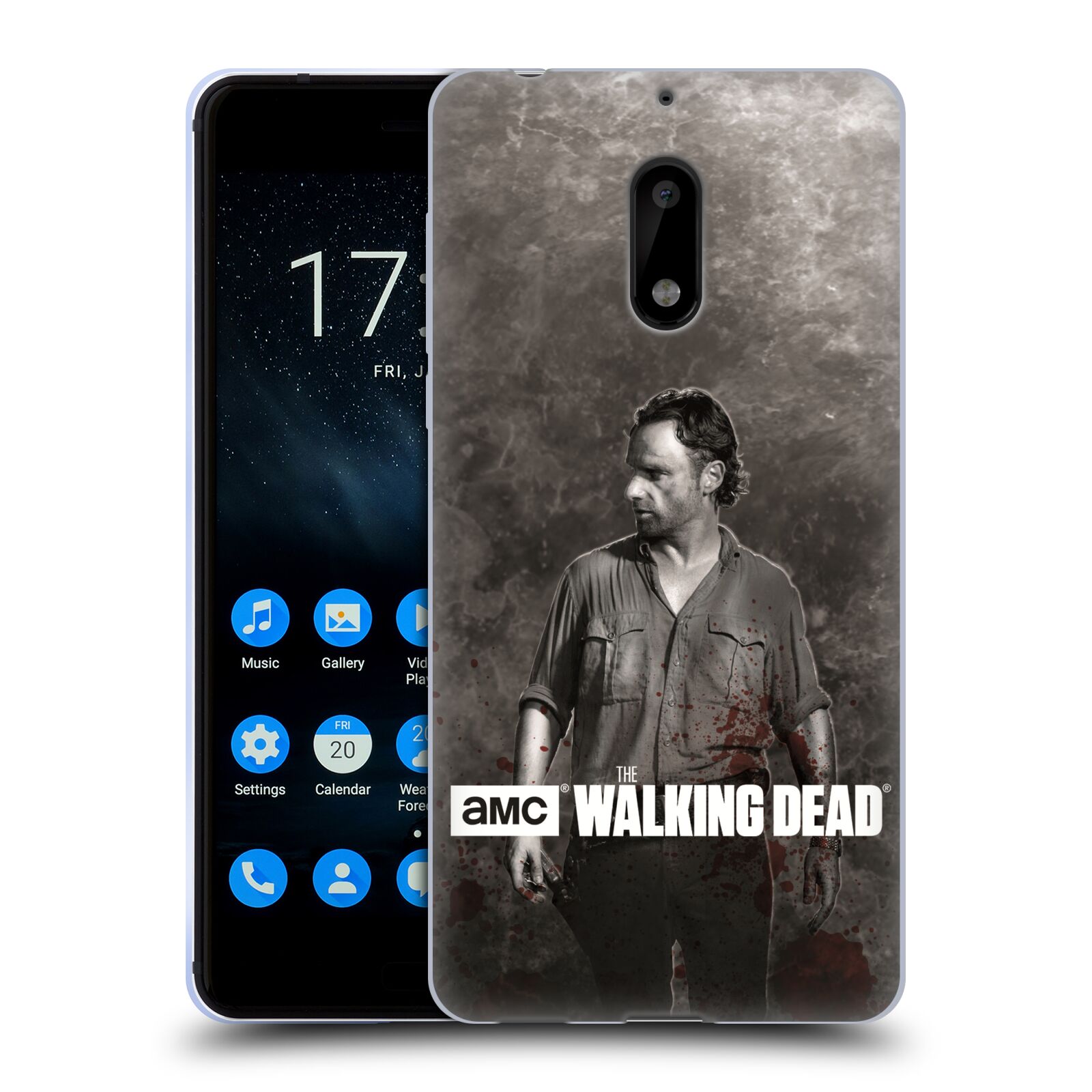 OFFICIAL AMC THE WALKING DEAD GORE GEL CASE FOR NOKIA PHONES 1 - Picture 15 of 16